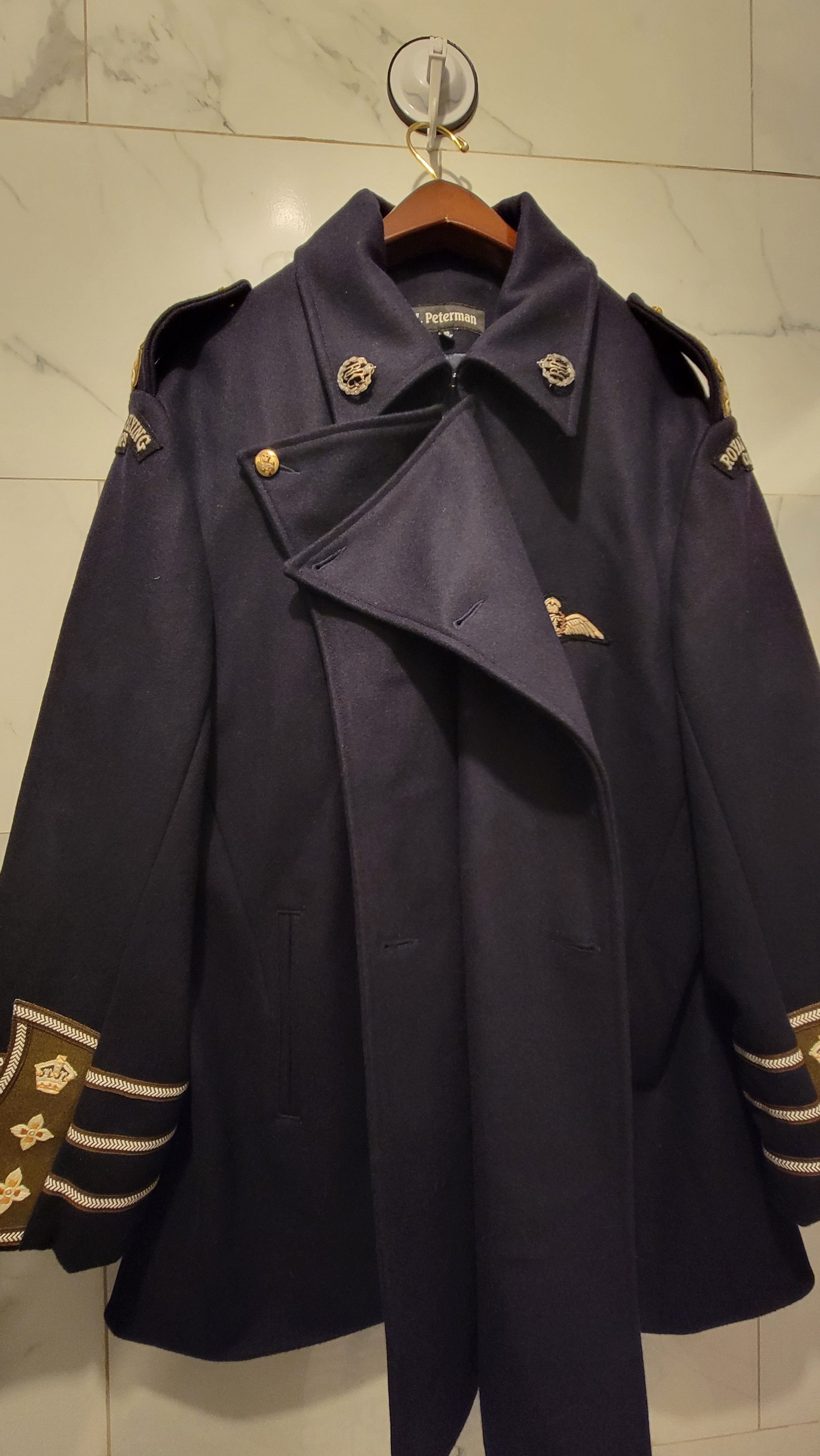 J. Peterman military-inspired Royal Flying Corps (RFC) wool coat Size US M / EU 48-50 / 2 - 3 Thumbnail