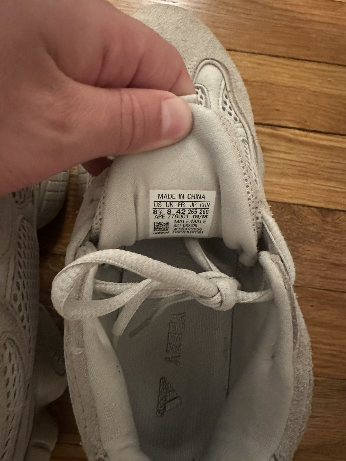 Adidas × Yeezy Yeezy 500 Blush Size US 8.5 / EU 41-42 - 3 Thumbnail