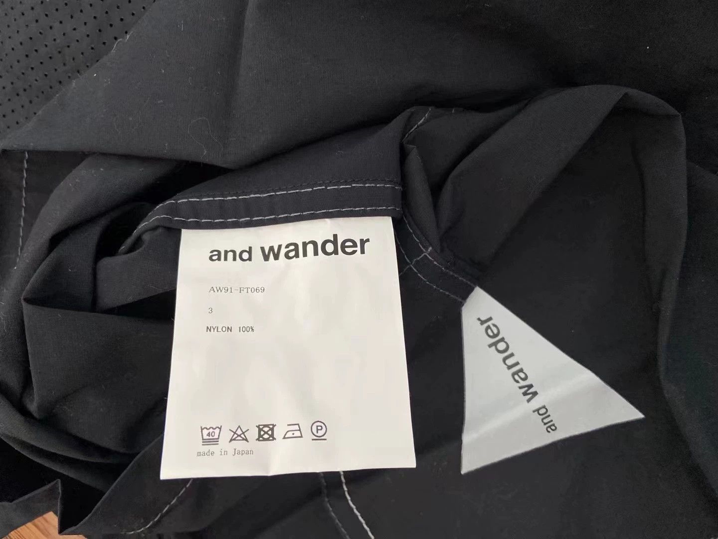 Other and wander laser hole nylon taffeta jkt size 3 Size US L / EU 52-54 / 3 - 4 Thumbnail