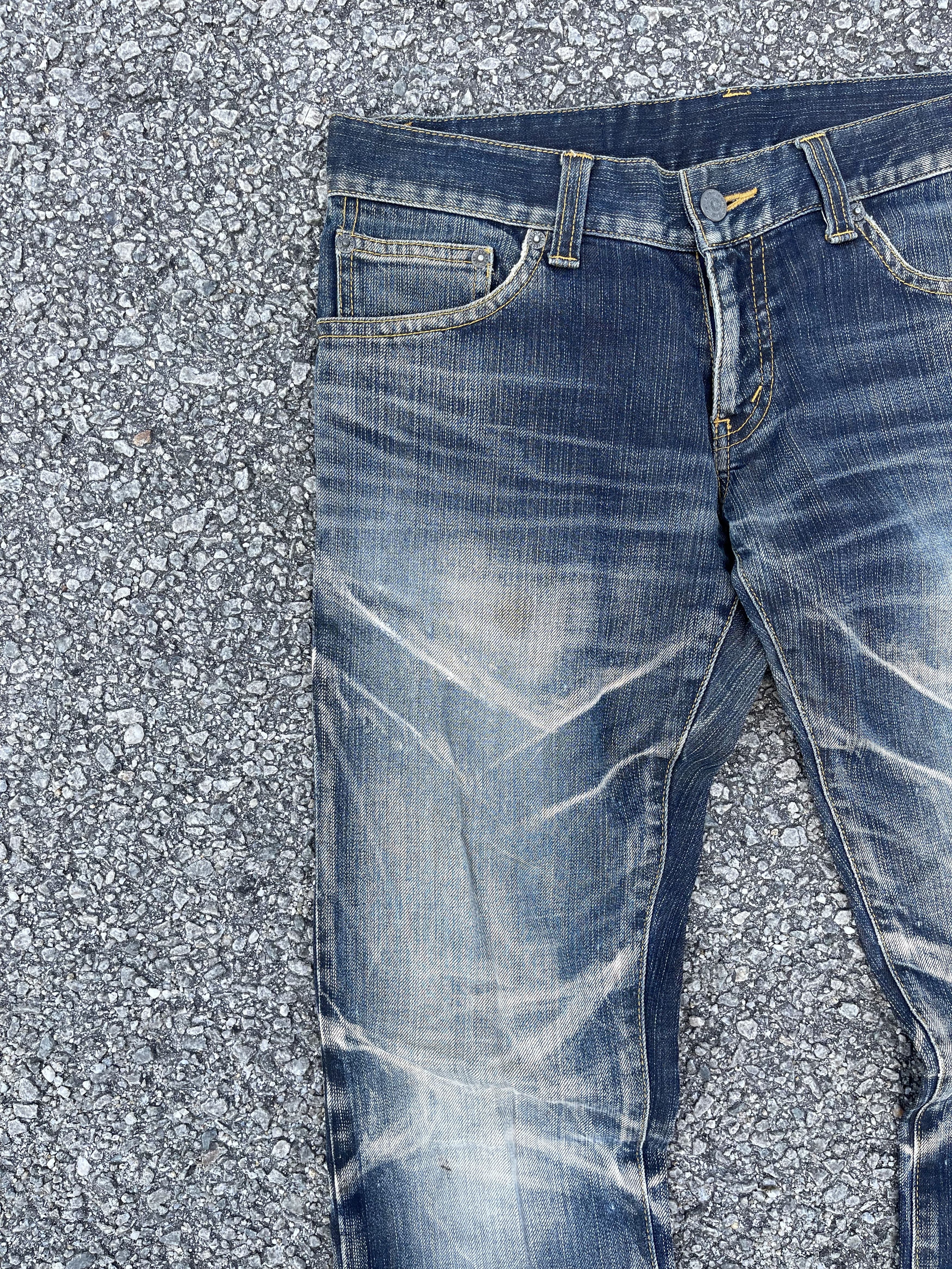 Beauty Beast × If Six Was Nine × Tornado Mart Tornado Mart Knee Ripped Super Flare Jeans Size US 32 / EU 48 - 3 Thumbnail