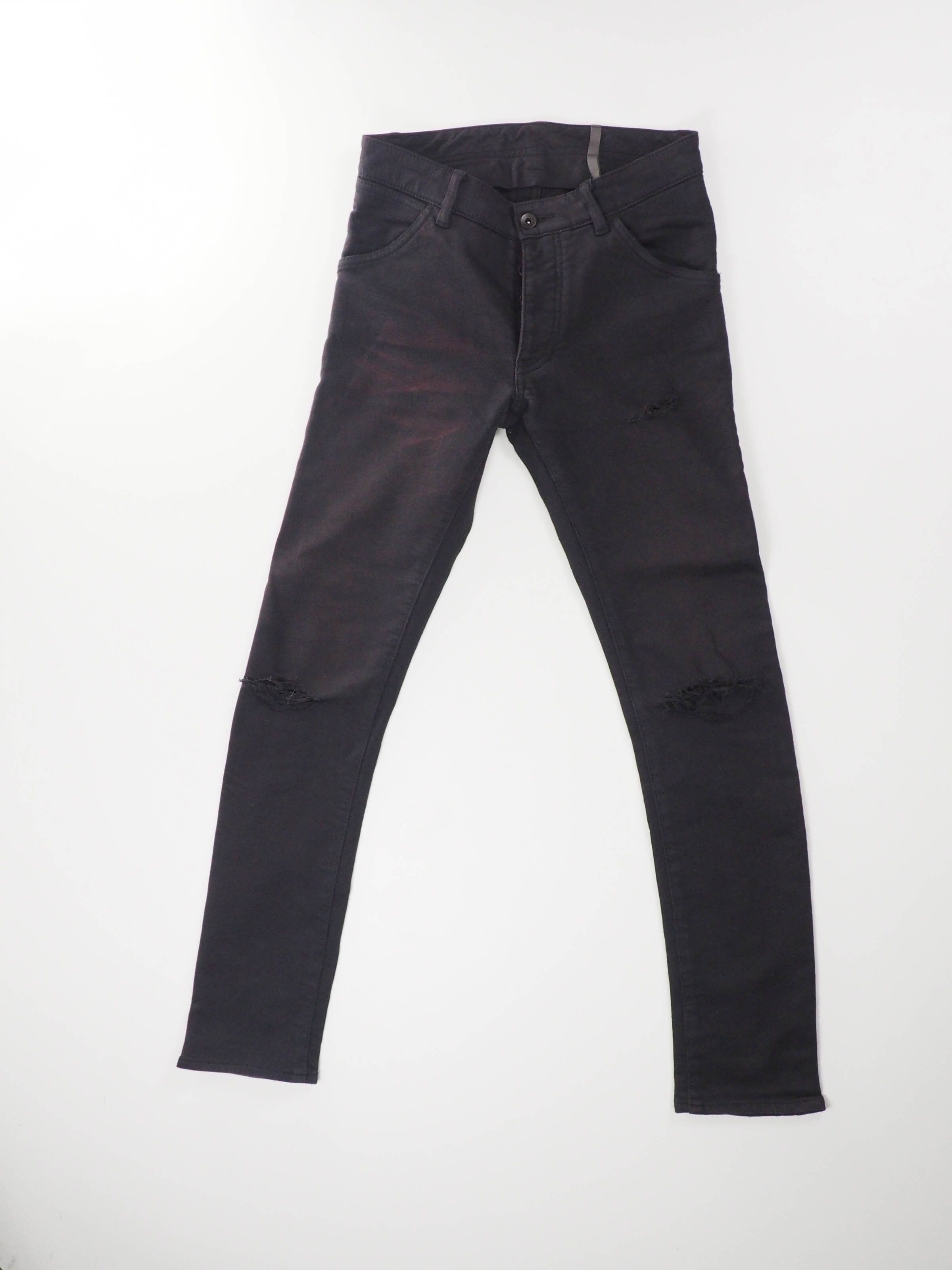 Kazuyuki Kumagai Attachment Attachment distressed slim pant Size US 29 - 1 Thumbnail