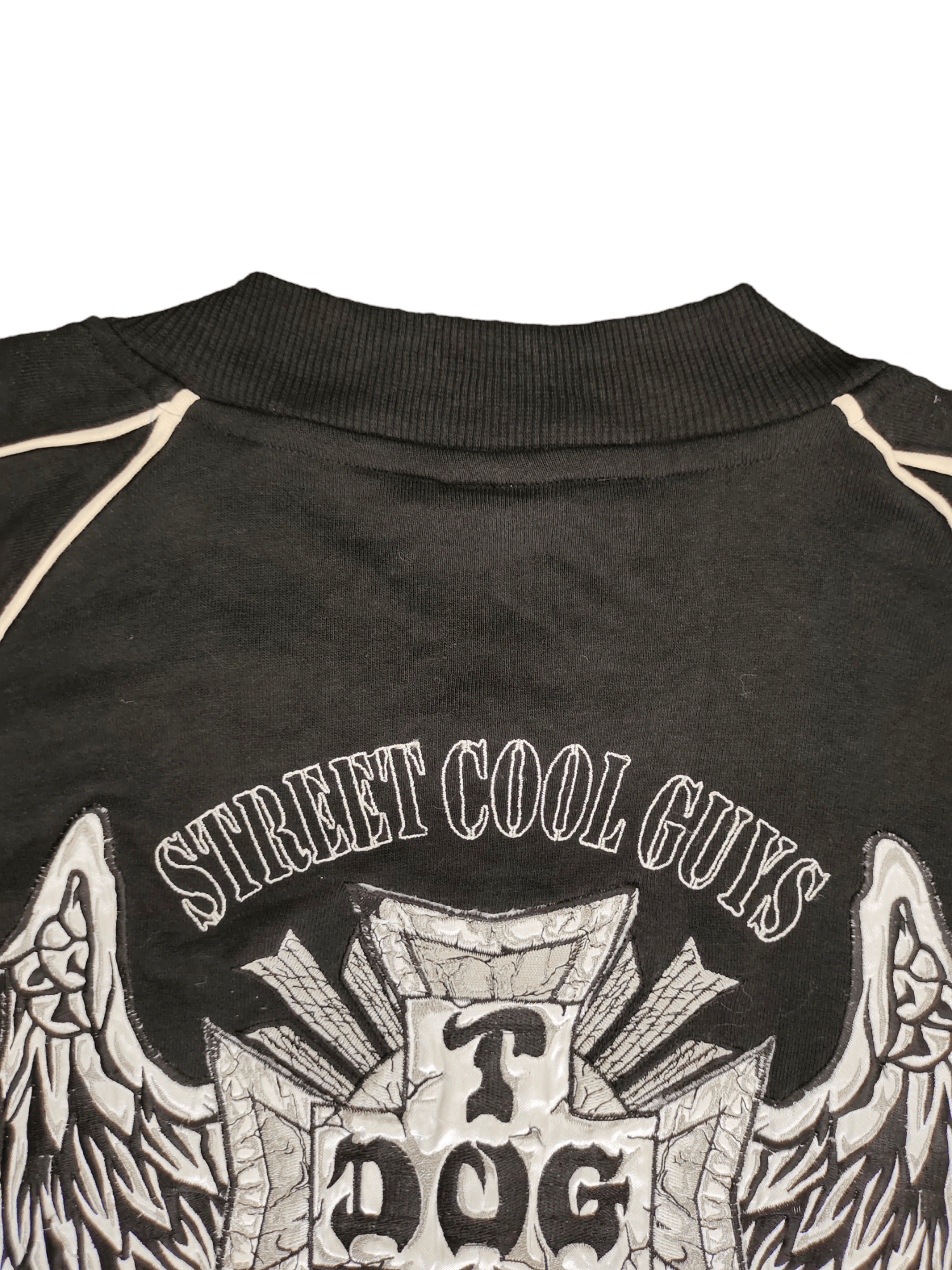 Dogtown Vintage Y2k Dogtown 'The Street Cool Guys' Button Sweater Size US XL / EU 56 / 4 - 4 Thumbnail