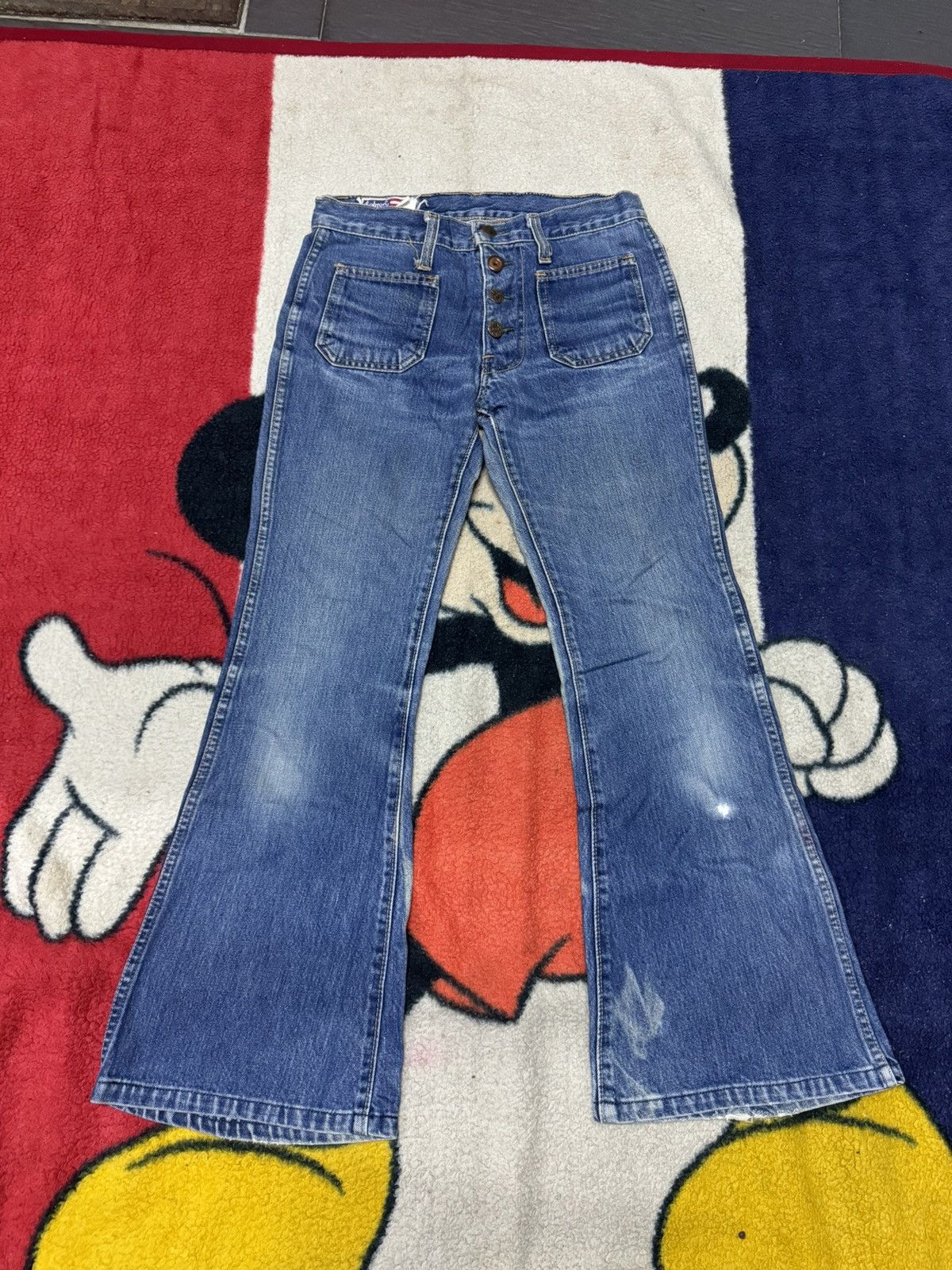 Vintage VINTAGE BOBSON FLARE JEANS Size US 28 / EU 44 - 1 Thumbnail