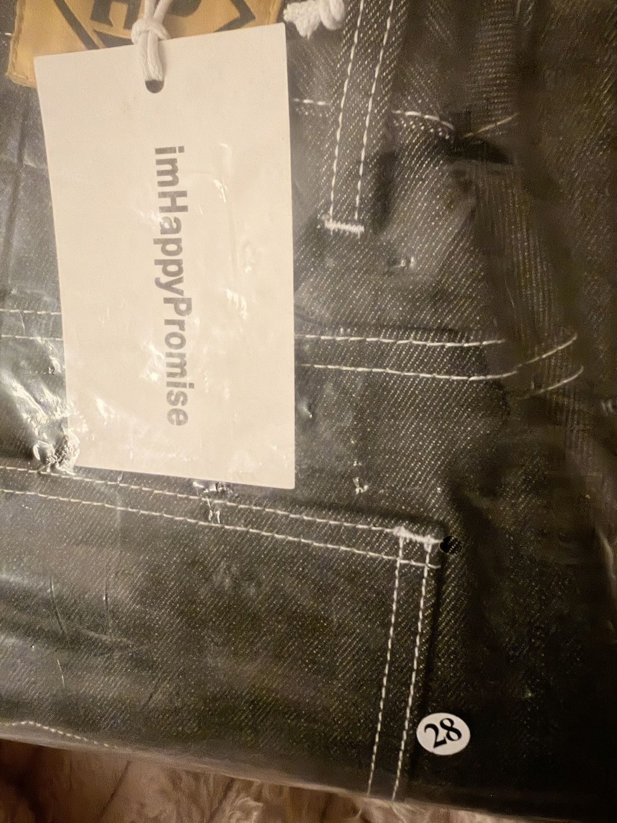 The GV Gallery IHP : InHappyPromise Black Japanese Selvage Denim Size US 28 / EU 44 - 4 Thumbnail