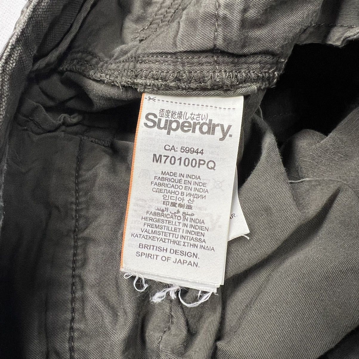 Superdry Superdry Cargo Pants Green Pocket Core Tactical Utility Work Size US 30 / EU 46 - 10 Thumbnail