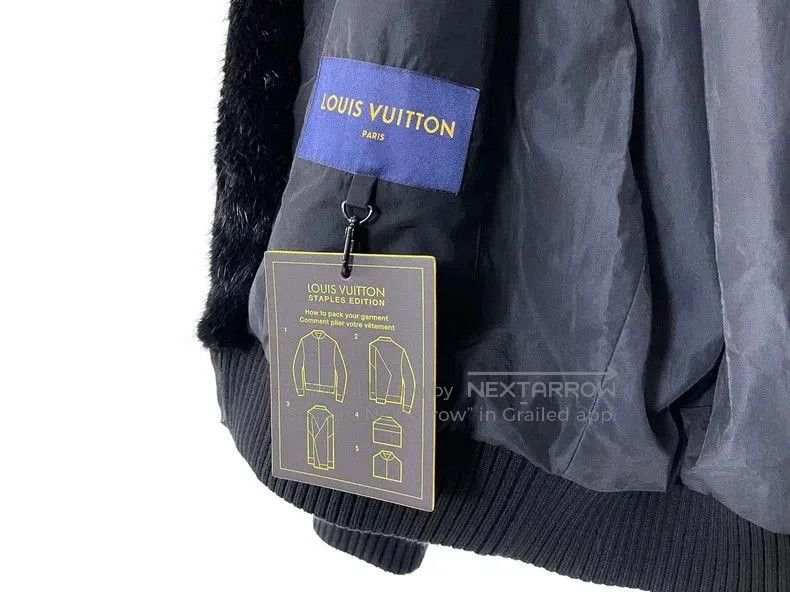 Louis Vuitton Louis Vuitton black mink fur hoodie. Size US M / EU 48-50 / 2 - 5 Thumbnail