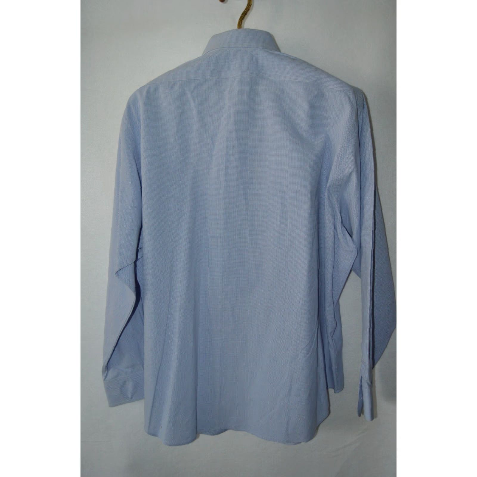 Polo Ralph Lauren VINTAGE Polo Ralph Lauren Men's Estate Classic Fit Button-Up Shirt Blue Check 17.5 34/35 Size US XXL / EU 58 / 5 - 2 Thumbnail