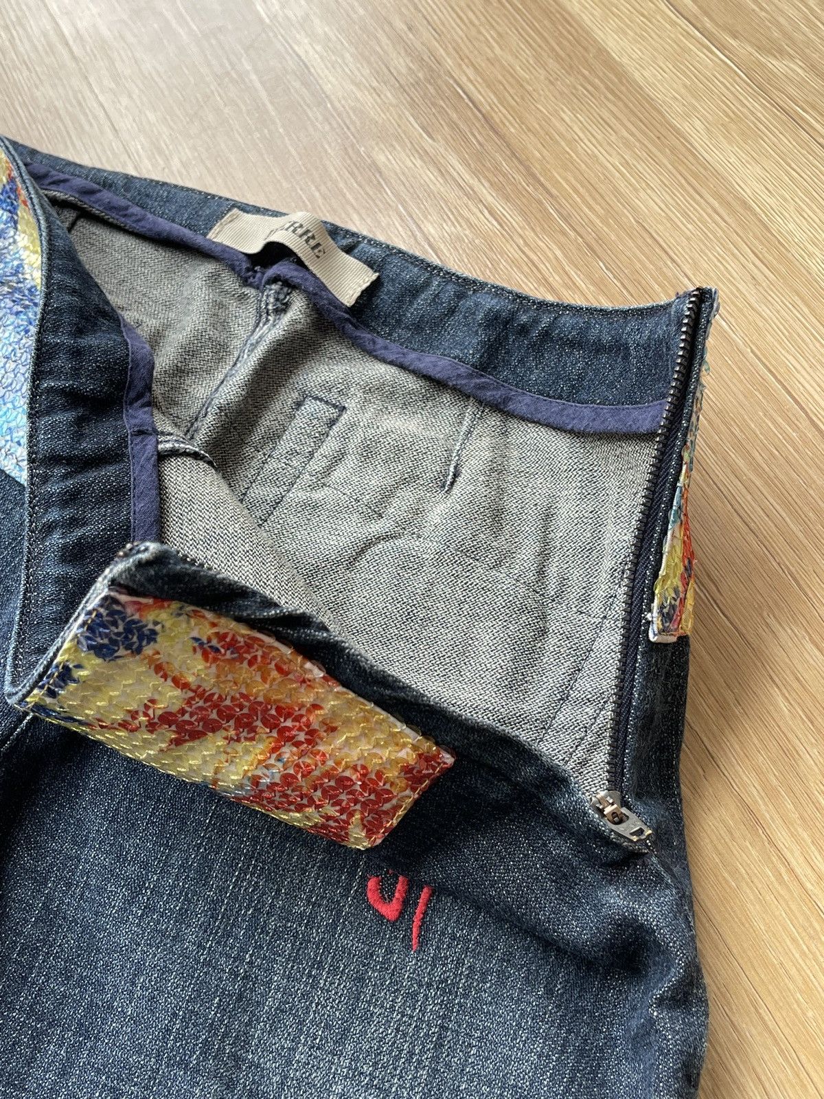 Gianfranco Ferre GIANFRANCO FERRE Japanese Style Flared Jeans Y2K LGB Style Size 27" / US 4 / IT 40 - 5 Thumbnail