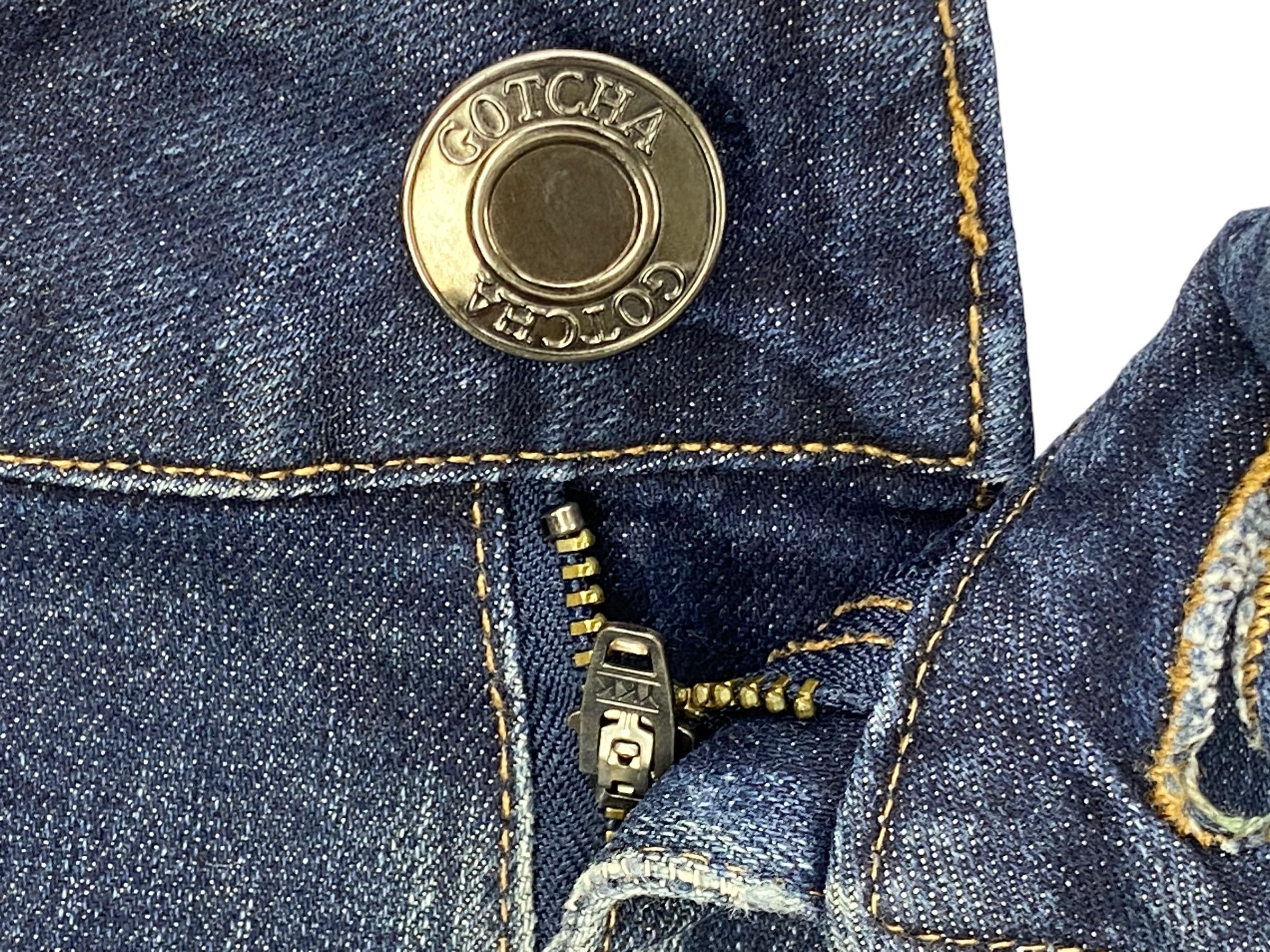 Gotcha × Japanese Brand Gotcha Jeans Gotcha Hip Hop Surf Pants Size US 33 - 10 Thumbnail