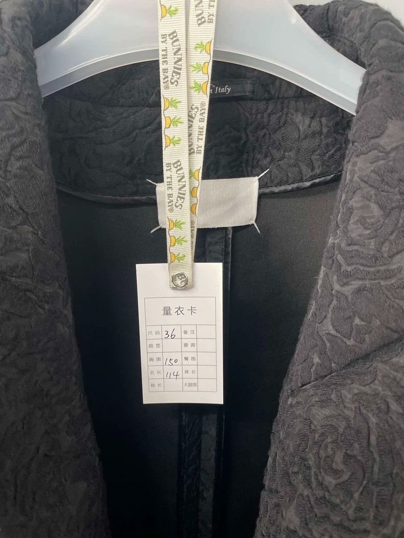Maison Margiela Maison Margiela Size 36 Black dark floral laccad single-bre Size US XS / EU 42 / 0 - 6 Thumbnail