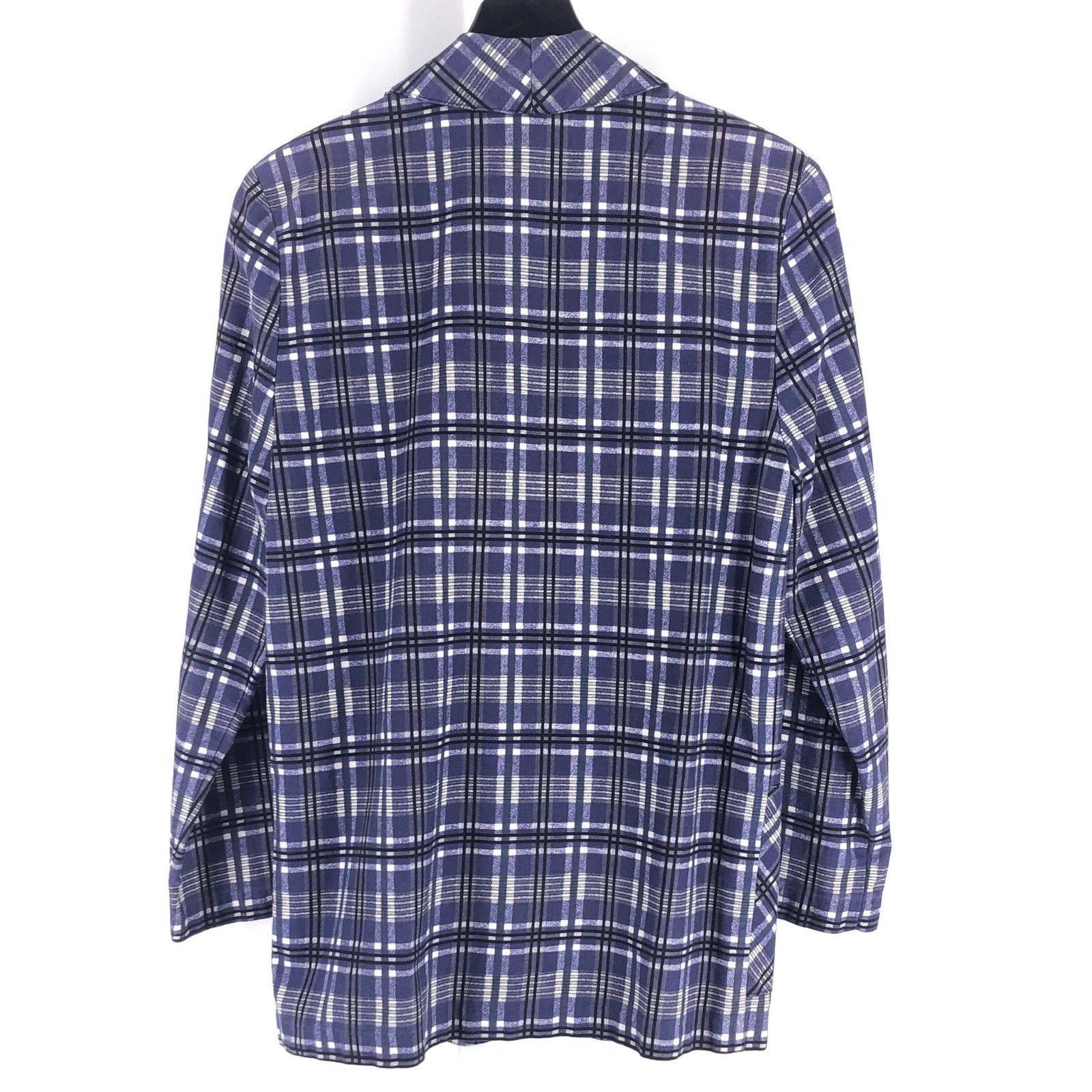 Vintage 90s plaid lightweight blazer jacket 1990s vintage Size M / US 6-8 / IT 42-44 - 2 Thumbnail