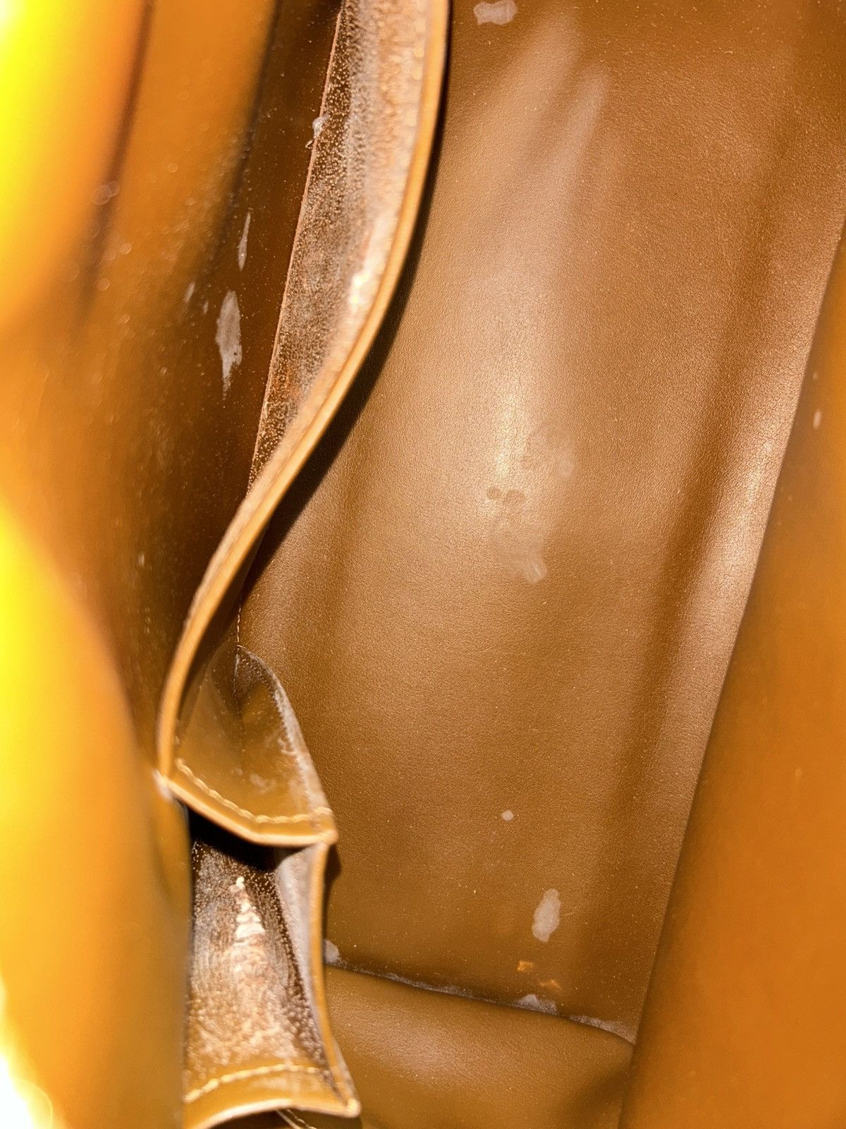 Louis Vuitton Louis Vuitton Bronze Vernis Tompkins Square Handbag BA0060 Size ONE SIZE - 8 Thumbnail