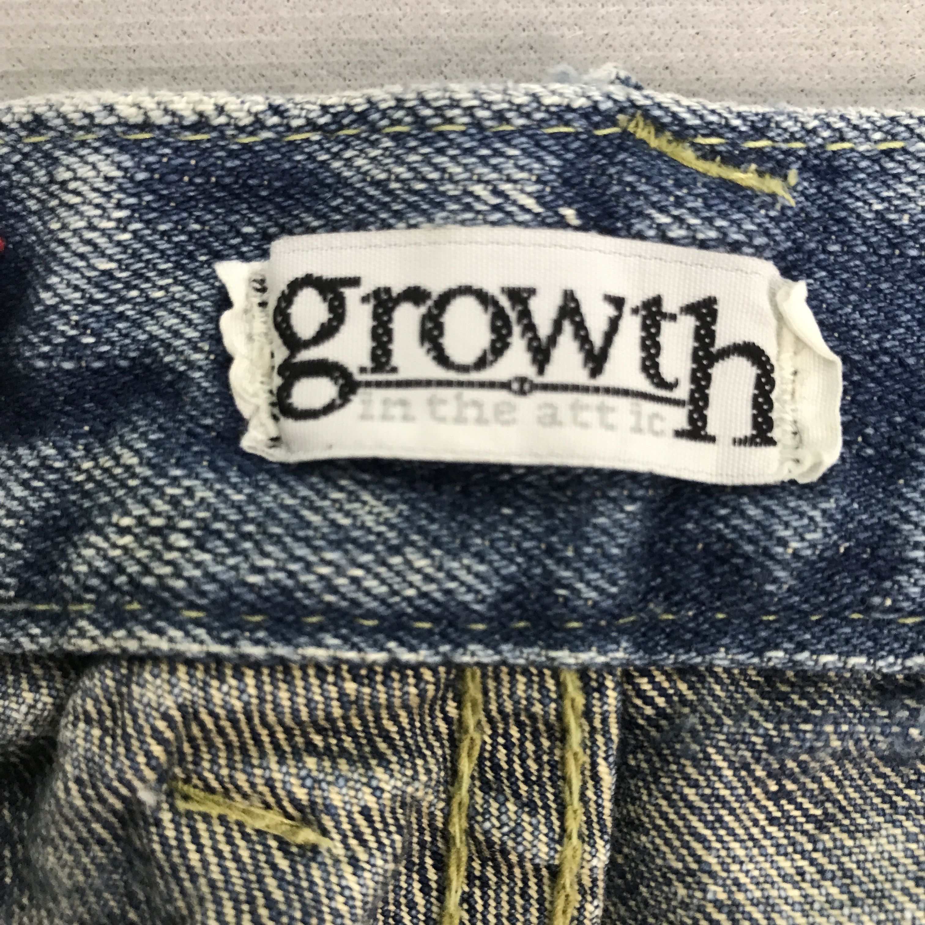 In The Attic Flared Growth In The Attic Bootcut Denim Pants Size US 28 / EU 44 - 14 Thumbnail