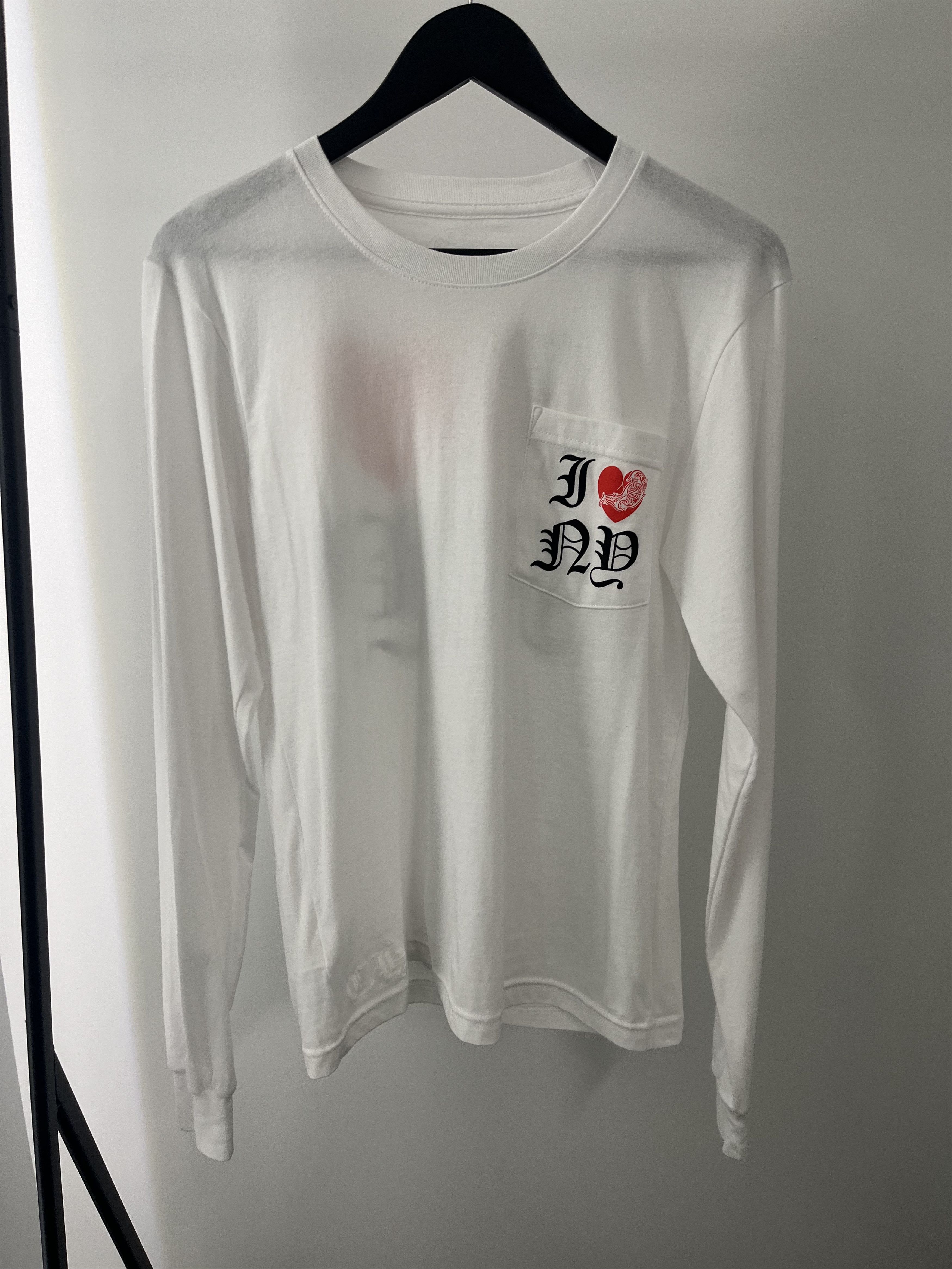 Chrome Hearts Chrome Hearts I Heart NY L/S Tee Size US S / EU 44-46 / 1 - 1 Thumbnail