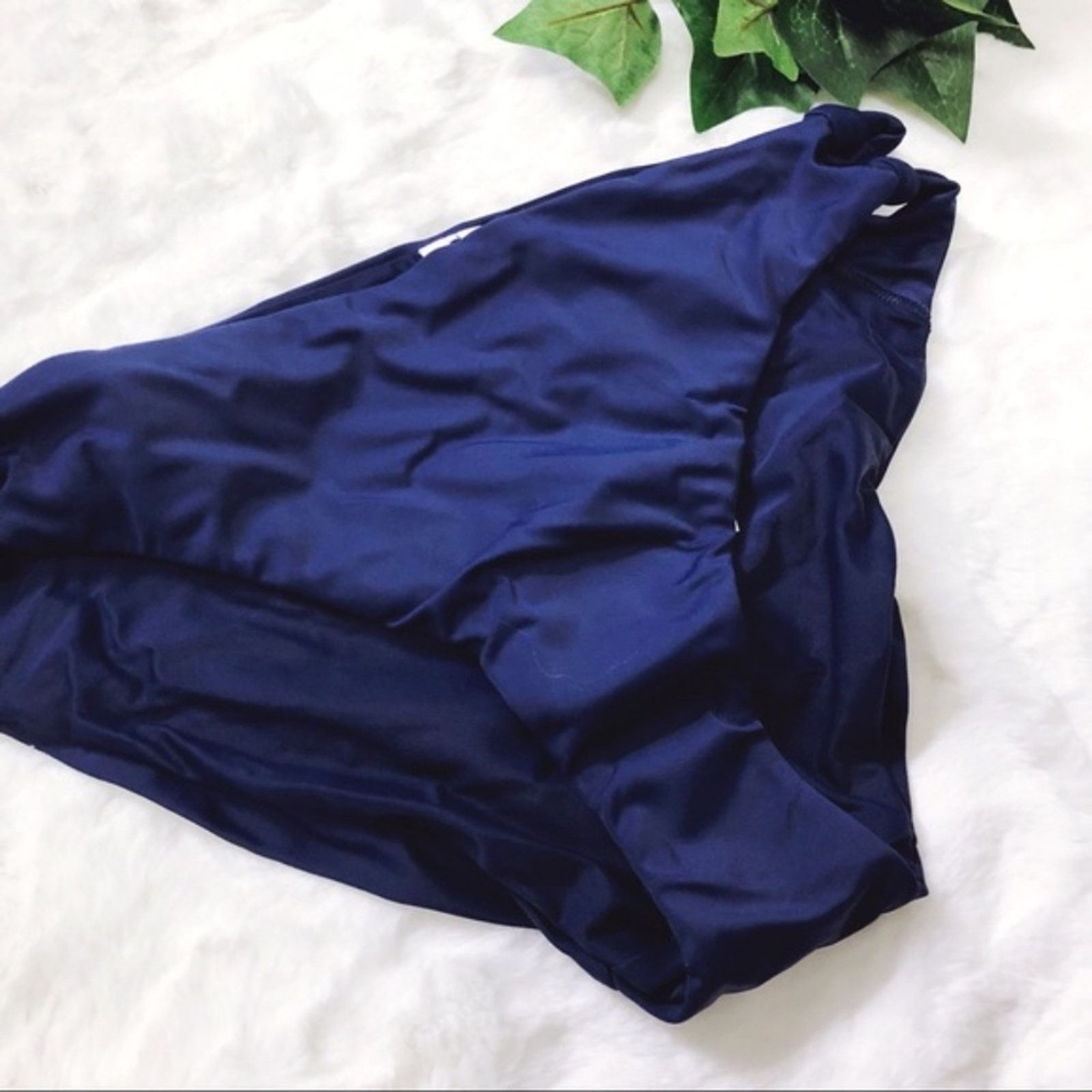Loft LOFT Blue Beach Knotted Hipster Bikini Bottom Size 26" / US 2 / IT 38 - 8 Thumbnail