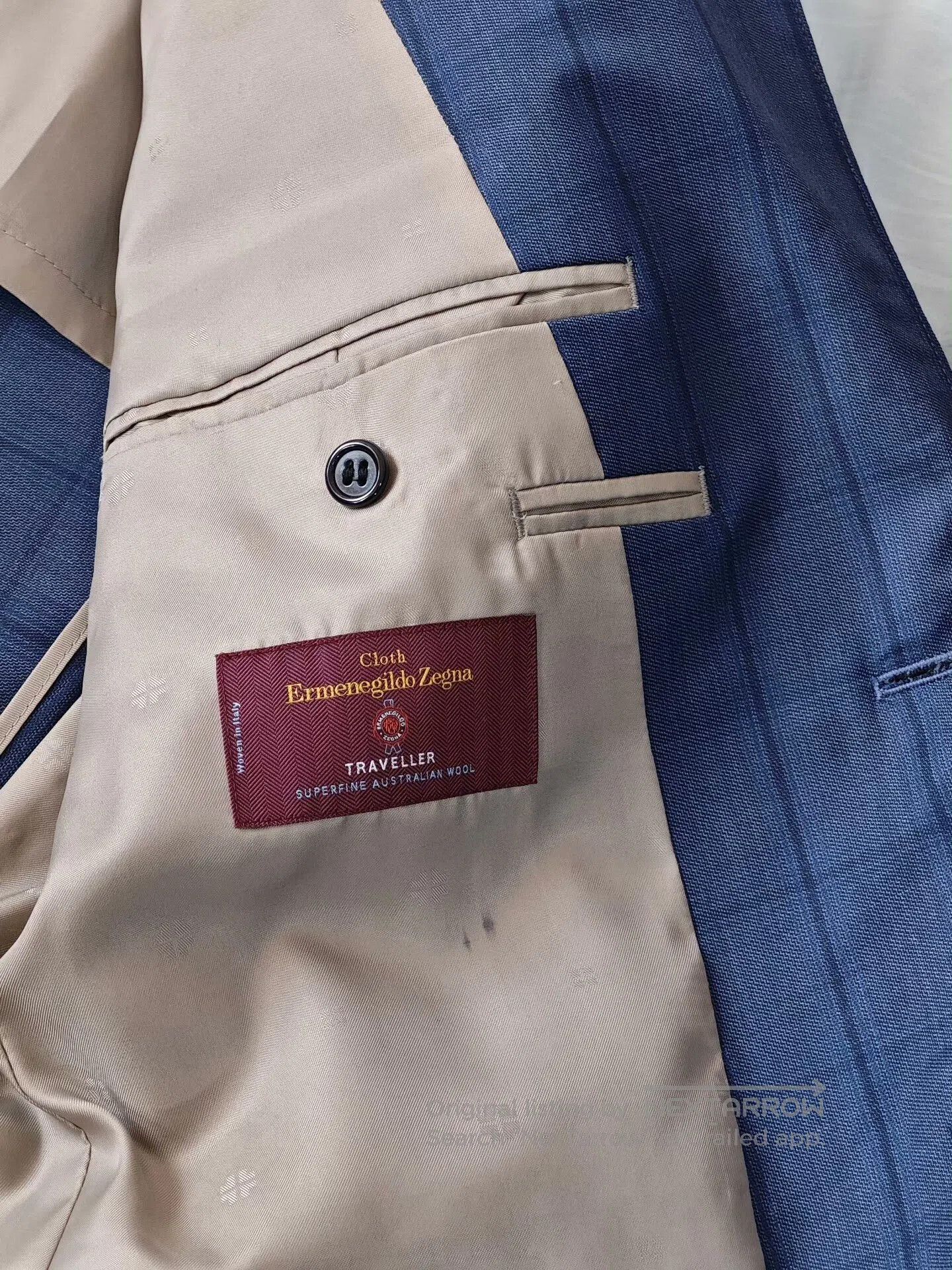 Ermenegildo Zegna Custom Zegna Wool Blend Suit. Size US L / EU 52-54 / 3 - 7 Thumbnail