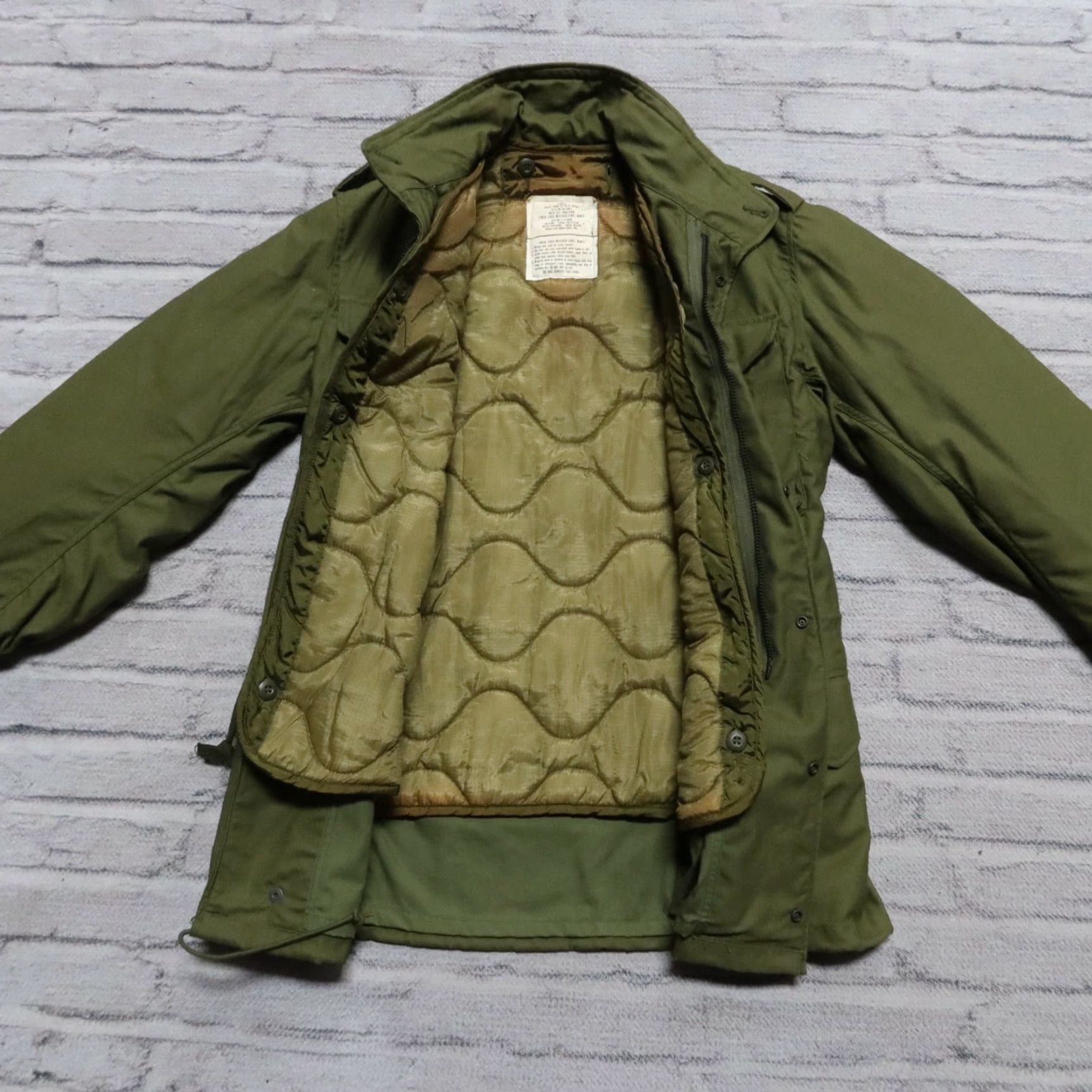 Alpha Industries VINTAGE Alpha Industries M-65 Jacket Mens S Military Green Size US S / EU 44-46 / 1 - 5 Thumbnail