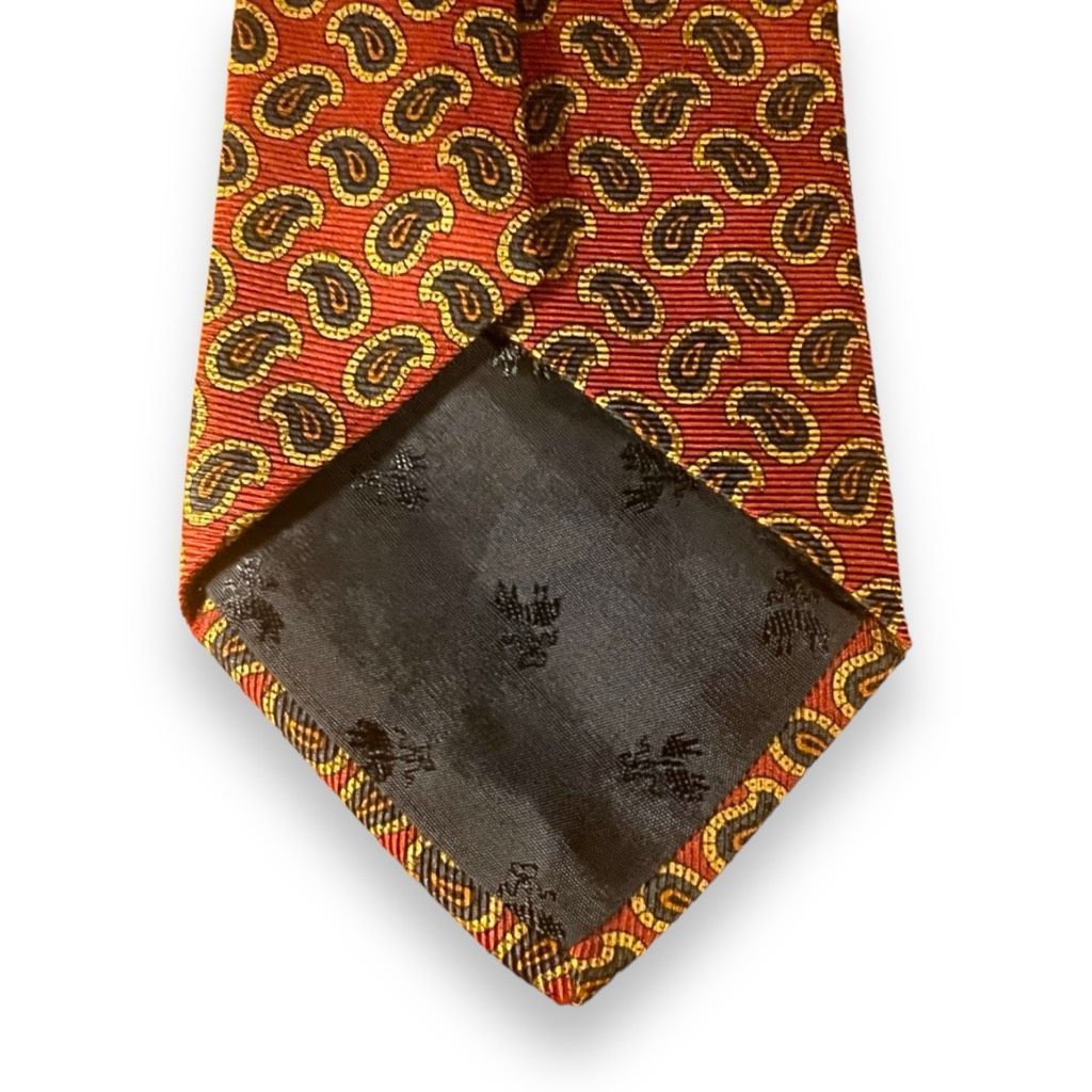 Brooks Brothers Red Paisley Brooks Brooks Brothers Neck Tie Handmade in Amer Size ONE SIZE - 4 Thumbnail