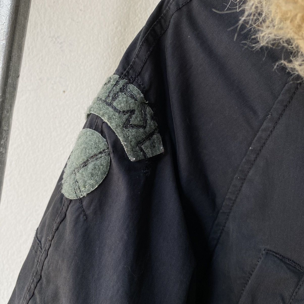 Diesel DIESEL Black Fur-Trimmed Parka Size US S / EU 44-46 / 1 - 8 Thumbnail
