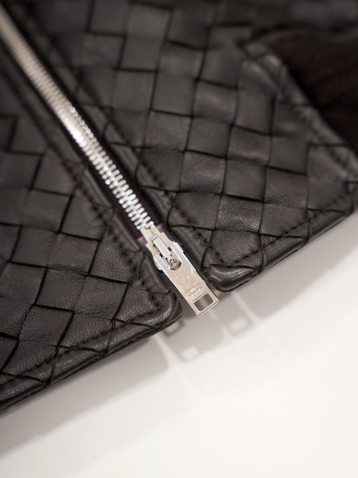 Bottega Veneta “Bottega Veneta Intrecciato Blouson” $12,000 retail! Size US L / EU 52-54 / 3 - 4 Thumbnail