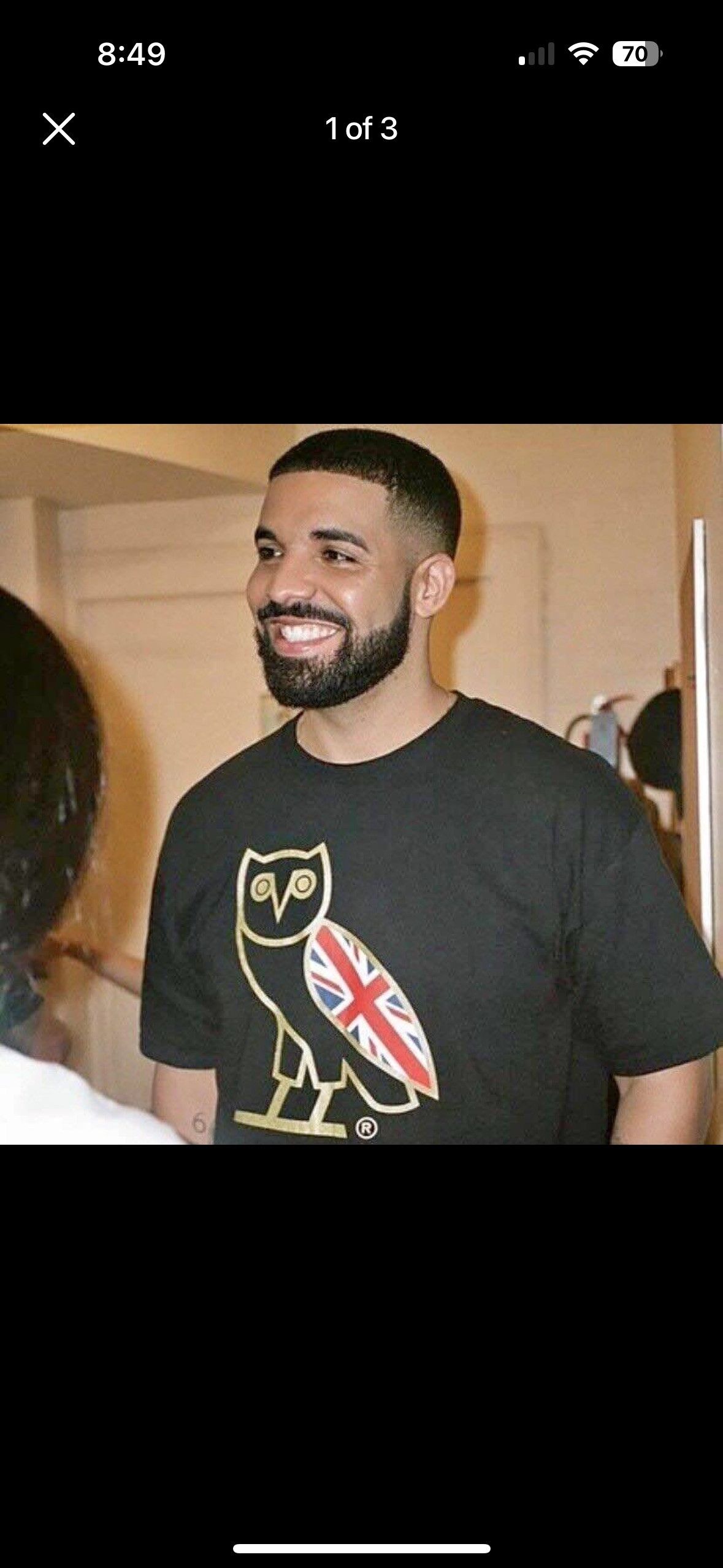 Drake × October's Very Own SIZE 3XL OVO AMERICAN FLAG OG OWL T-SHIRT TEE NEW with tags Size US XXL / EU 58 / 5 - 2 Thumbnail
