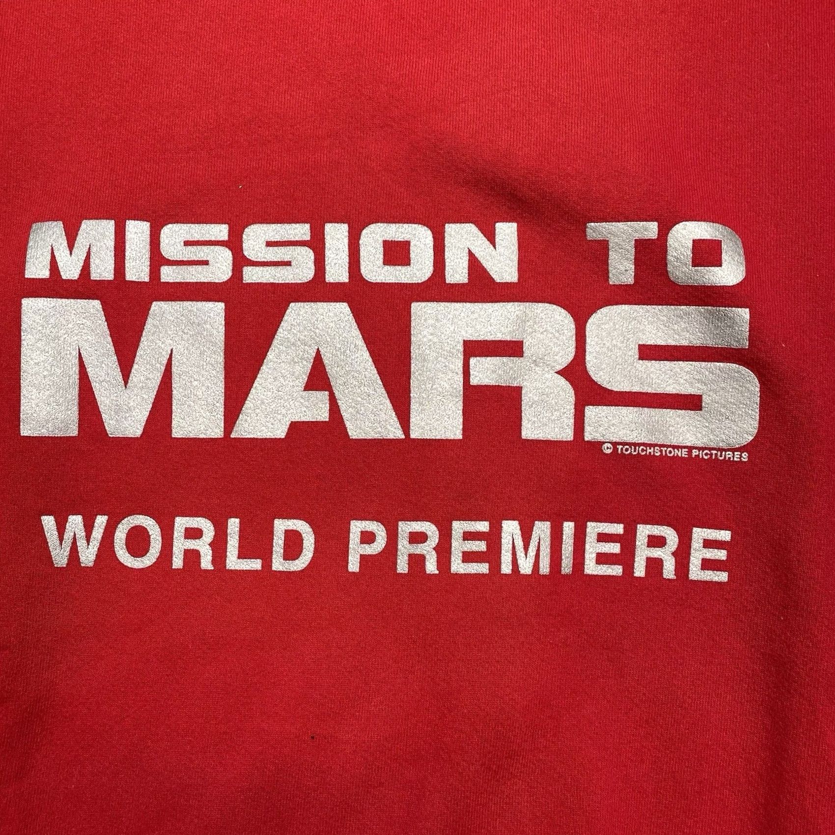 Disney Disney Mission To Mars Sweatshirt Pullover Red XL Men’s All Graphics Tombstone Pictures Promo Size US XL / EU 56 / 4 - 2 Thumbnail
