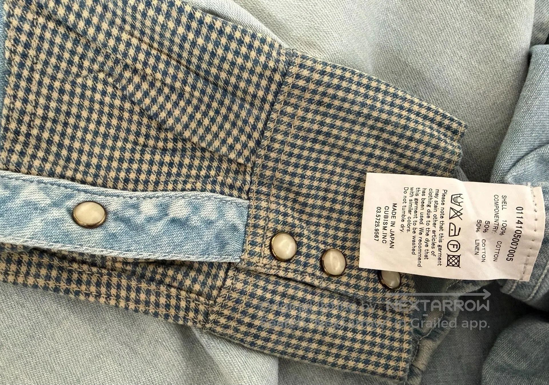 Visvim Visvim Social Sculpture Shirt Denim. Size US M / EU 48-50 / 2 - 4 Thumbnail