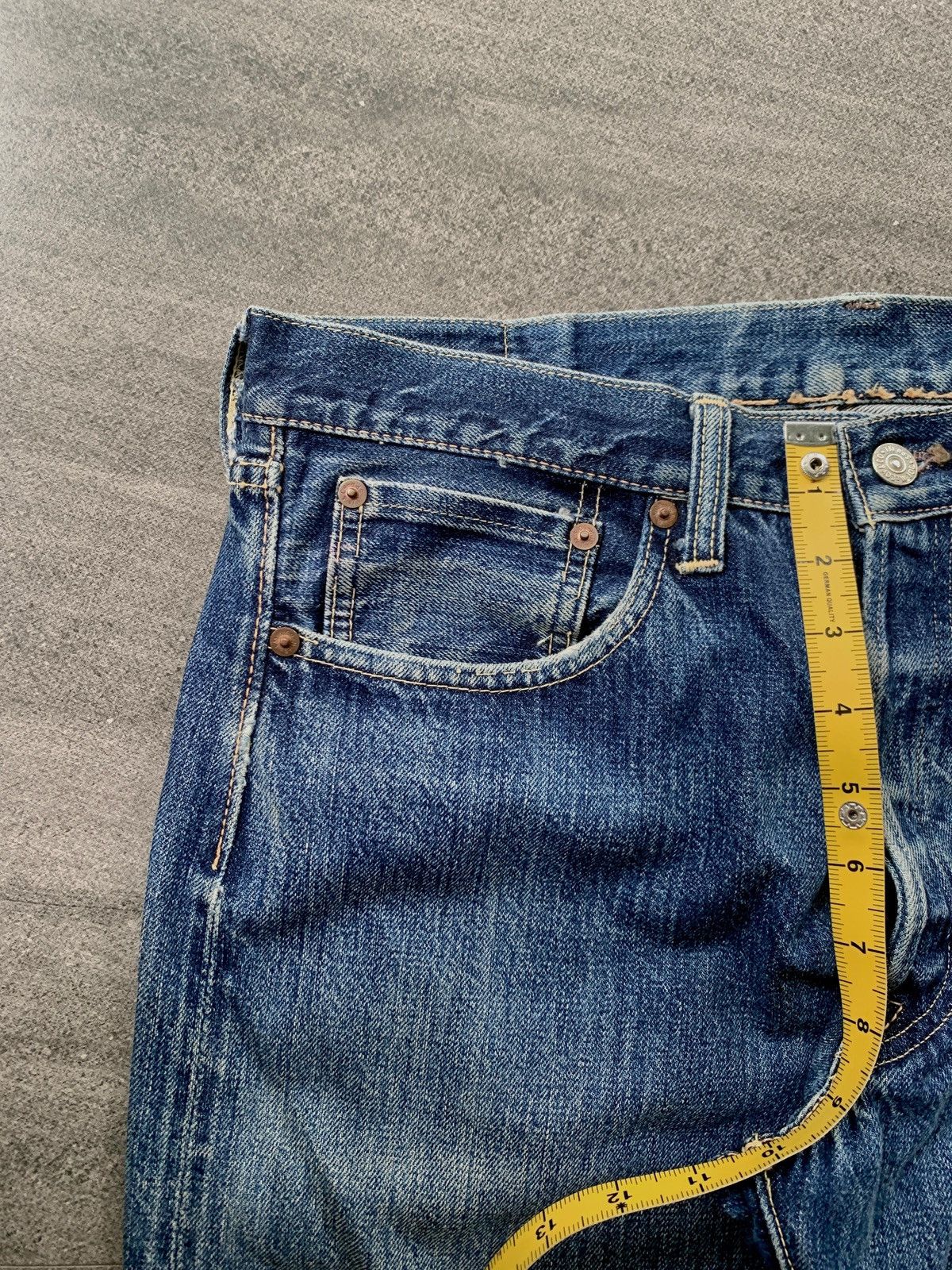 The Real McCoy's FREE TAX! Joe McCoy Selvedge Denim Jeans Size US 32 / EU 48 - 19 Thumbnail