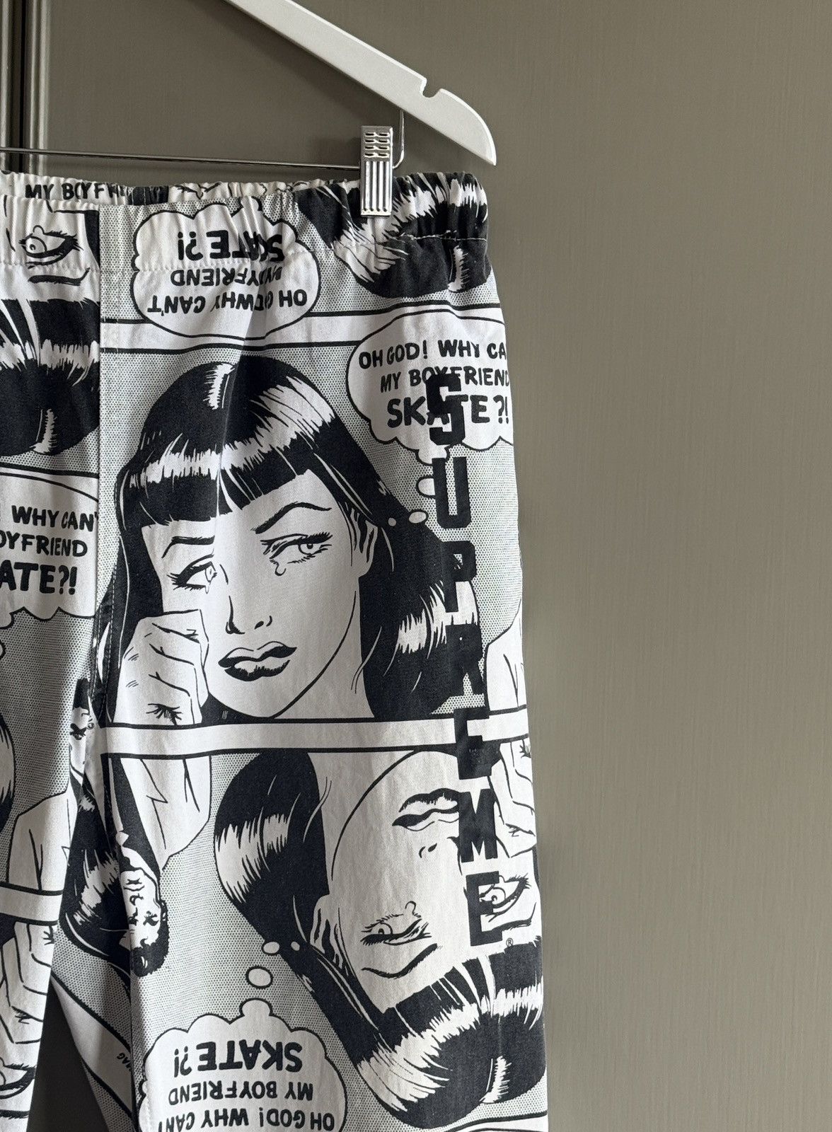Supreme × Thrasher SS 2017 “Why Doesn’t My Boyfriend Skate” Comic Graphic Pants Size US 32 / EU 48 - 4 Thumbnail