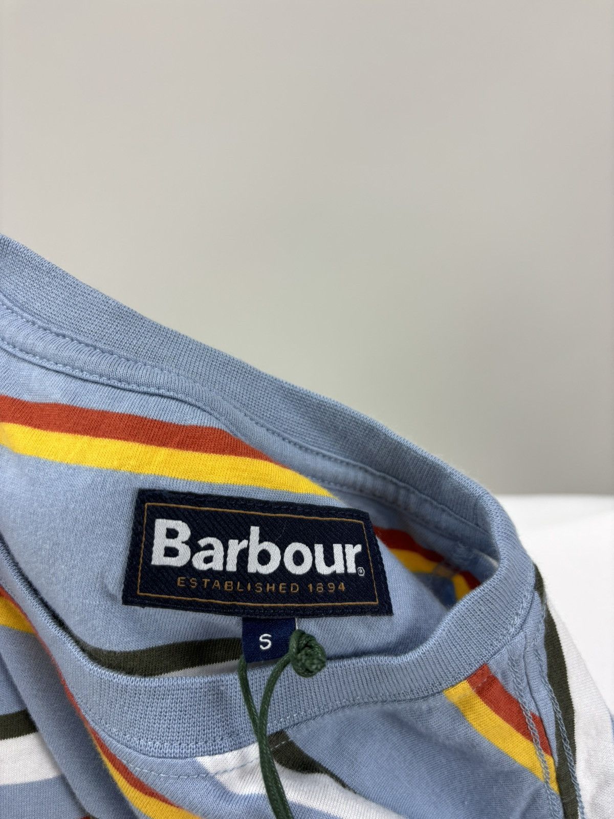 Barbour Mens t shirt Barbour Size S Color Blue Size US S / EU 44-46 / 1 - 10 Thumbnail