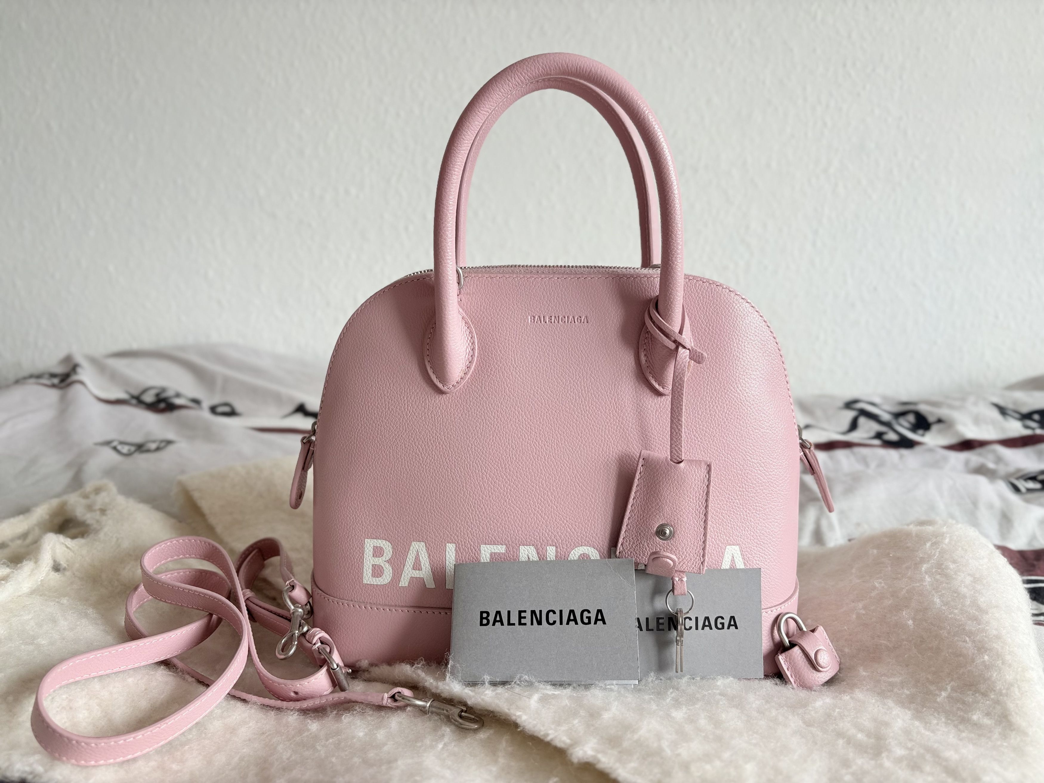 Balenciaga Ville top handle pony-style calfskin handbag Size ONE SIZE - 6 Thumbnail