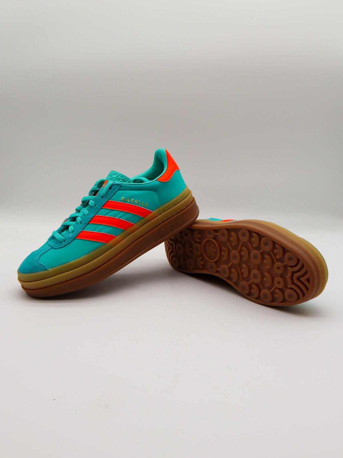 Adidas adidas Gazelle Bold - IG4386 -Mint Rush / Orange Size US 7 / EU 40 - 2 Thumbnail