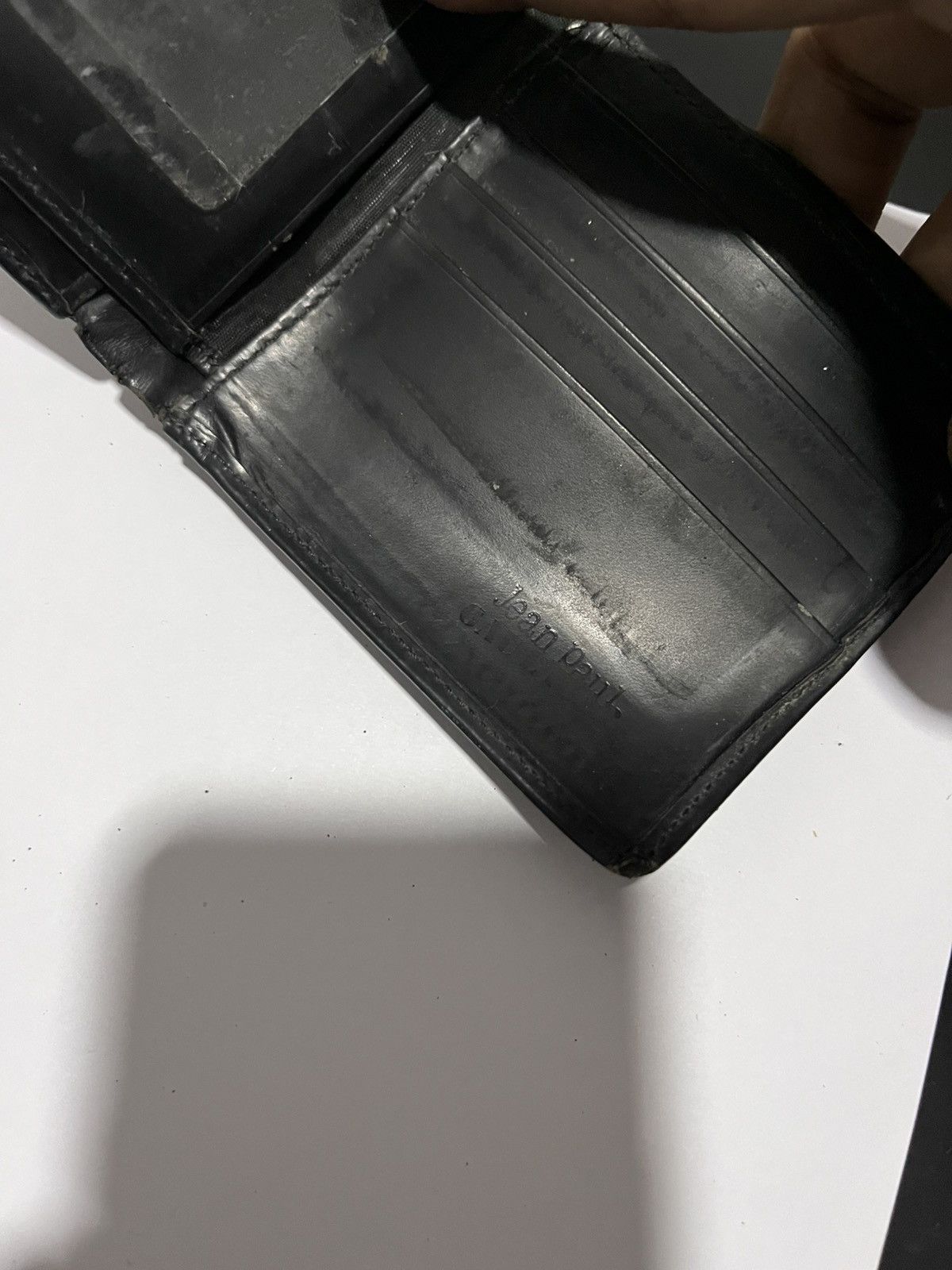 Jean Paul Gaultier × Vintage Jean-Paul Gaultier Black and Silver Wallet-purses Size ONE SIZE - 5 Thumbnail