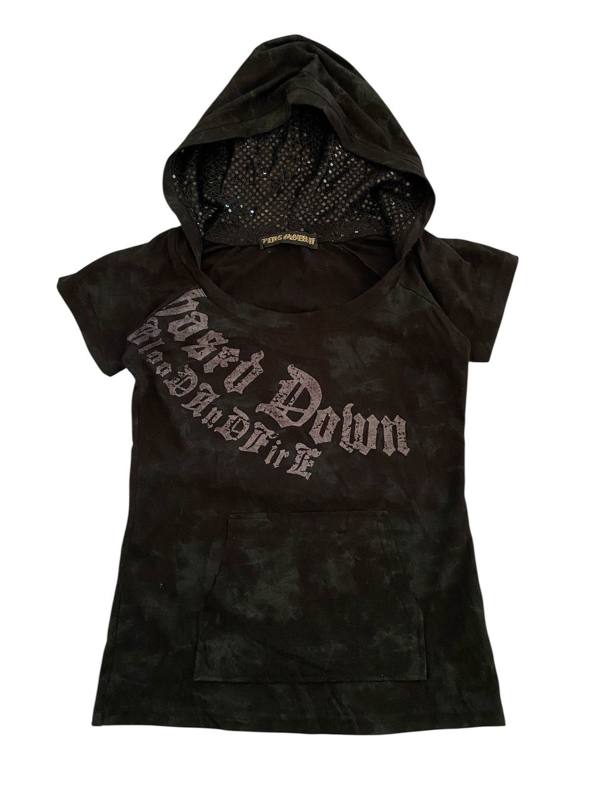 Japanese Brand short sleeve black hoodie japanese punk style Size XS / US 0-2 / IT 36-38 - 1 Thumbnail