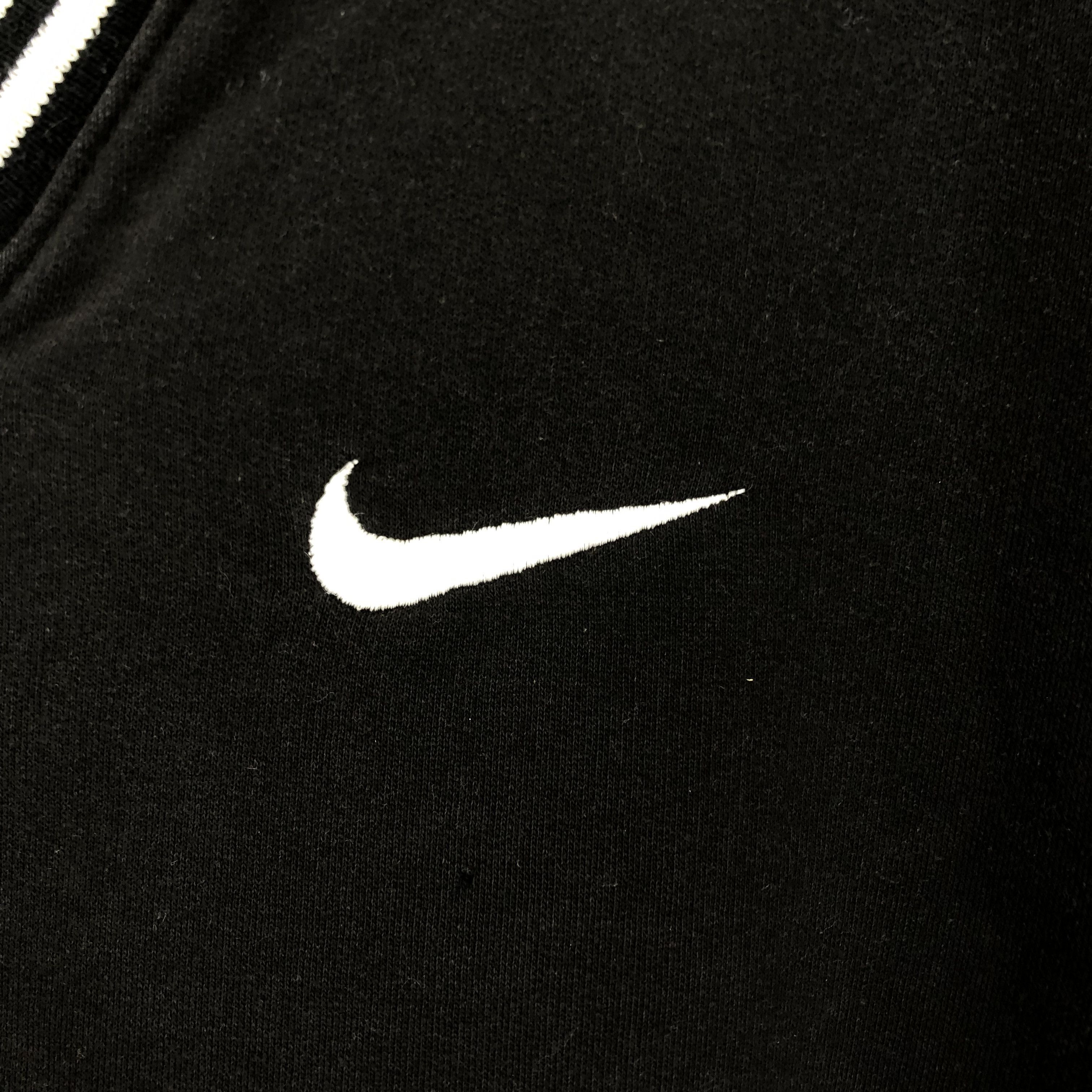 Nike Vintage NIKE V Neck Striped Sweatshirt #1635/03 Size US L / EU 52-54 / 3 - 2 Thumbnail