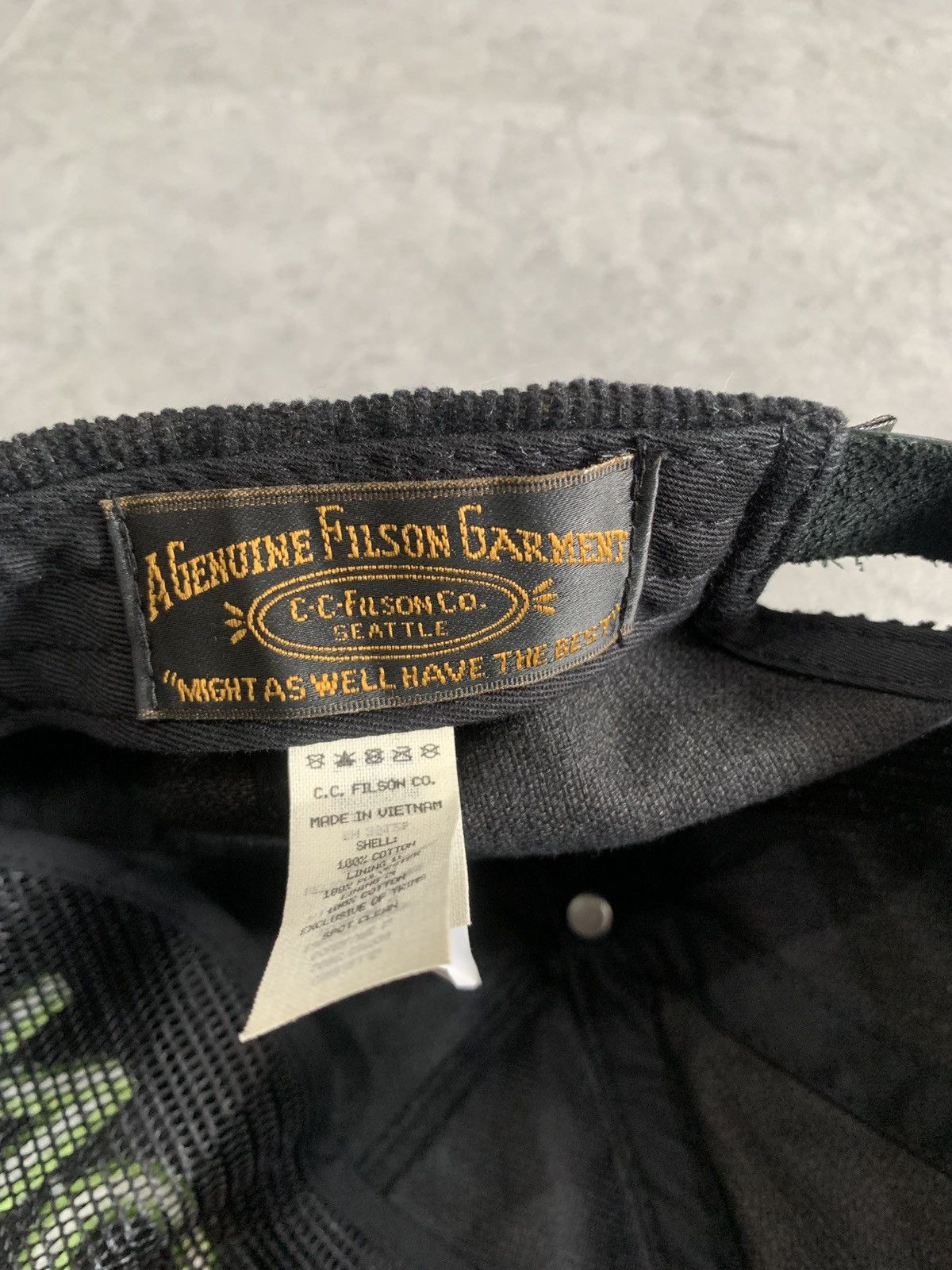 Filson Vintage corduroy hat FILSON Size ONE SIZE - 3 Thumbnail