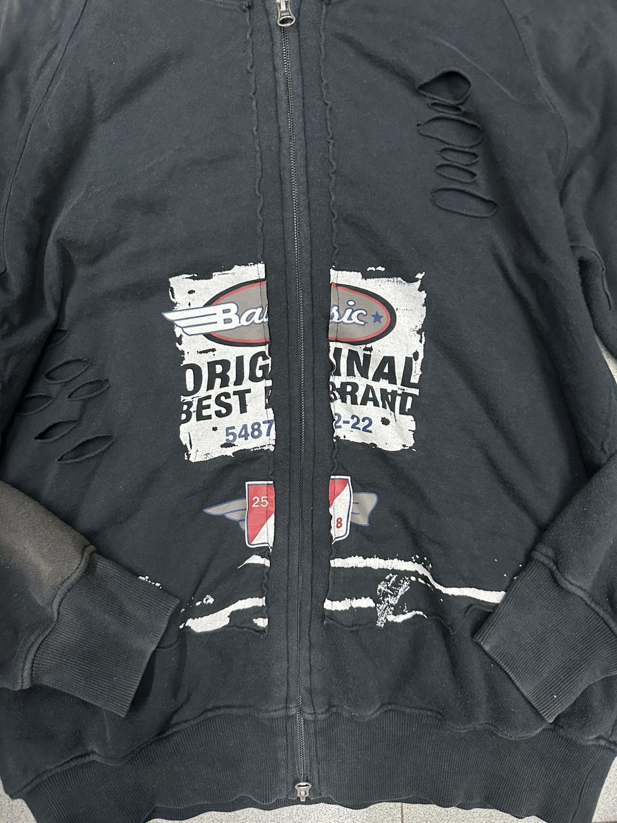 PPFM VTG Reconstruct PPFM Distress Punk Balenciaga Hoodies Size US L / EU 52-54 / 3 - 9 Thumbnail