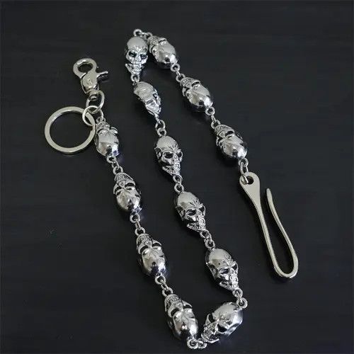 Jewelry × Other Metal Pants Waist Cross Chain Double Layer Pants Chain Size ONE SIZE - 1 Thumbnail