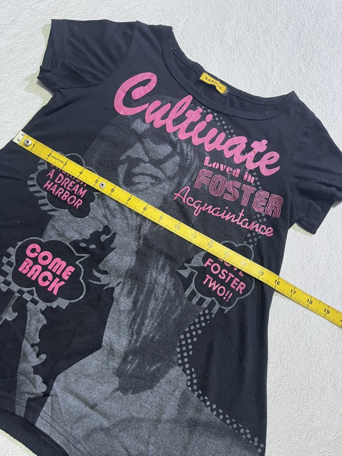 Hysteric Glamour Y2K SARUOS short sleeve tshirt women Size M / US 6-8 / IT 42-44 - 8 Thumbnail