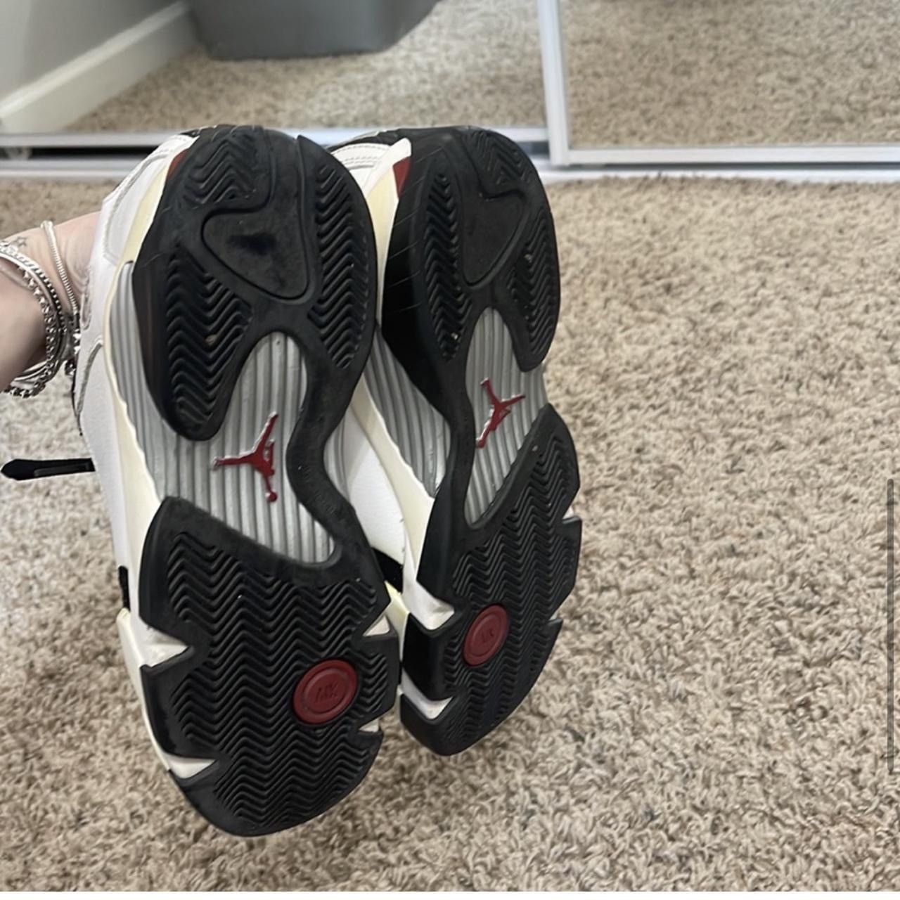Jordan Brand × Nike Jordan 14 Black Toe Size US 7.5 / IT 37.5 - 6 Thumbnail