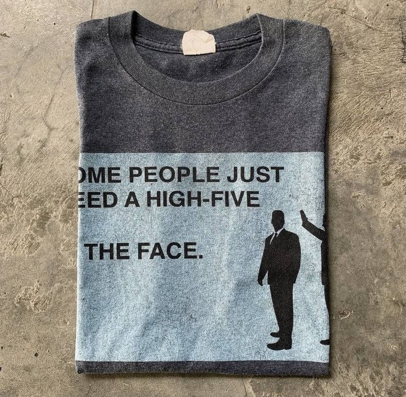 Vintage 2000’ “High five in the face” Tee Size US M / EU 48-50 / 2 - 2 Thumbnail