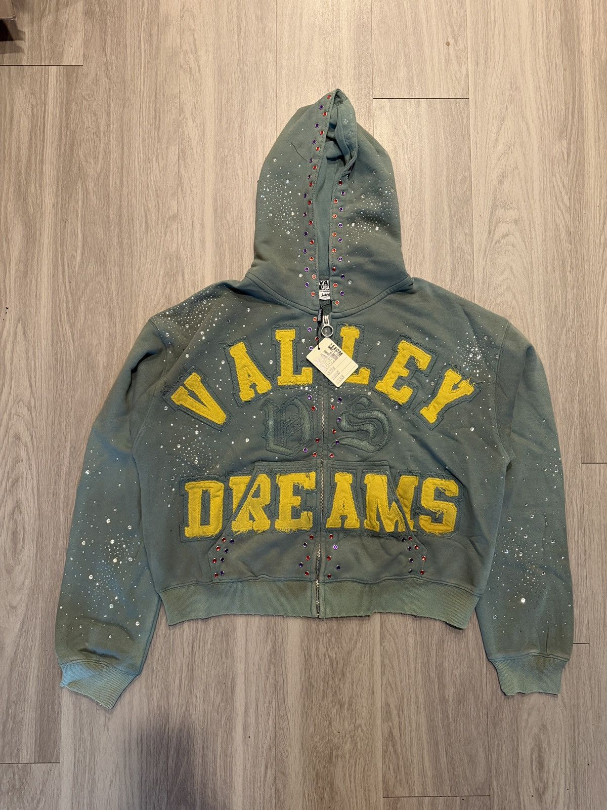 Vale Vale Hulk Armor zip up hoodie valelives valeforever | Grailed