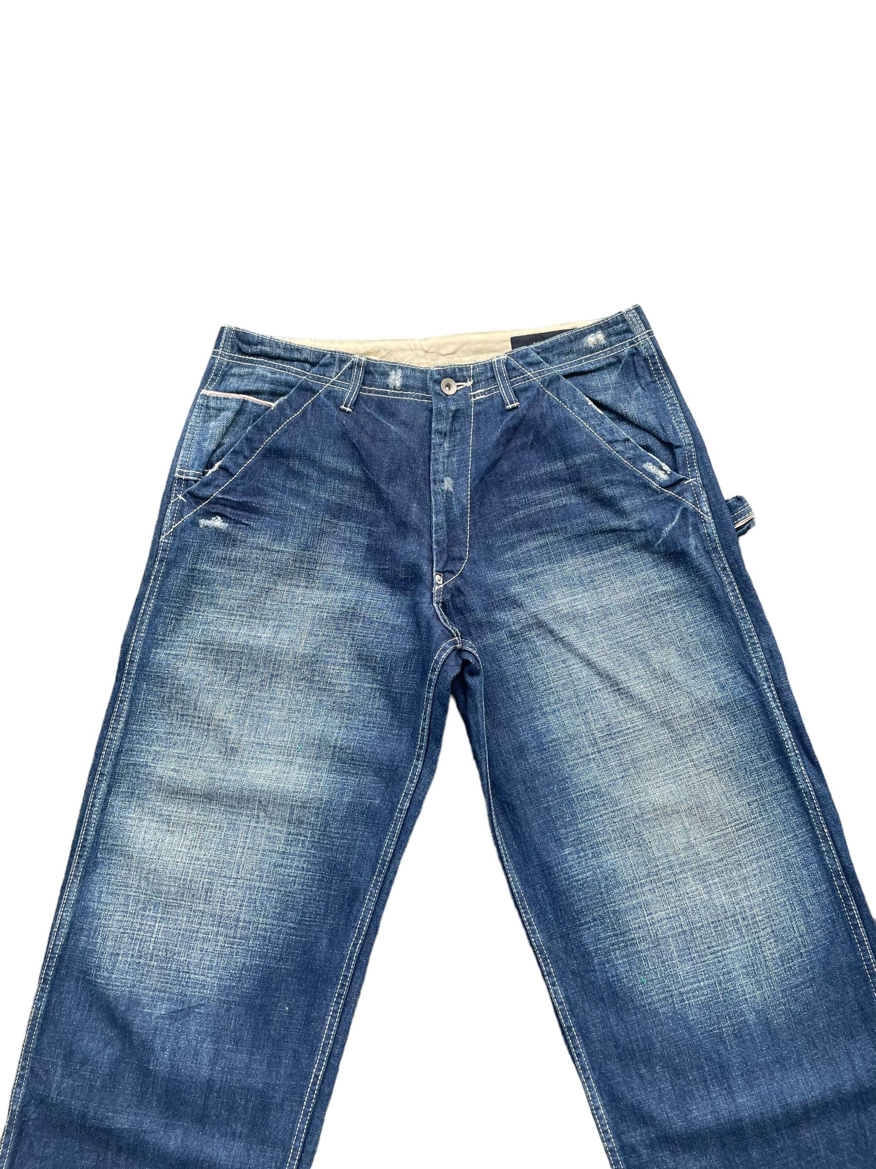Global Work Global Work Workers Distresed Jeans Size US 34 / EU 50 - 2 Thumbnail