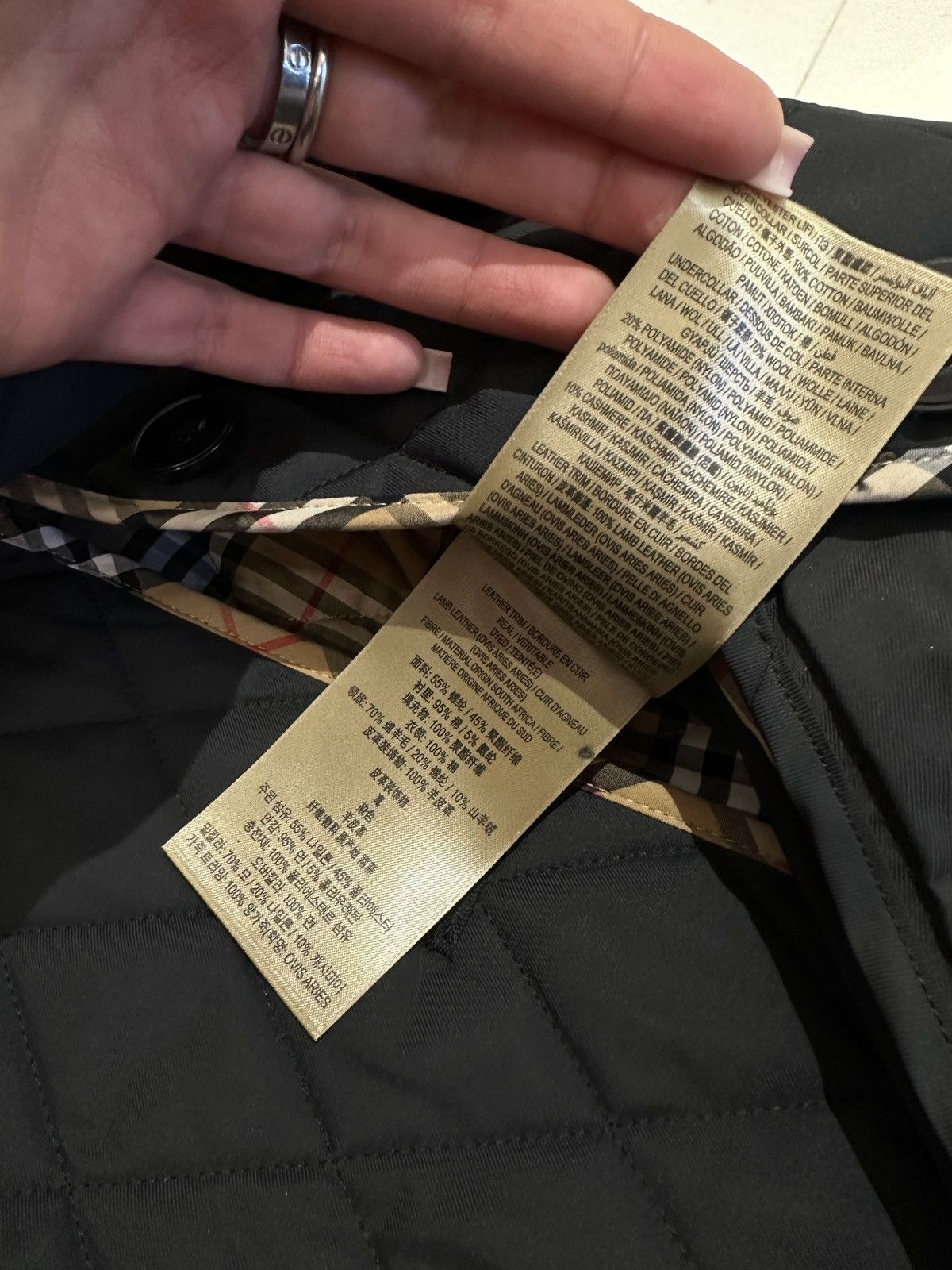 Burberry Burberry Quilted Nylon Barn Jacket Size S / US 4 / IT 40 - 5 Thumbnail