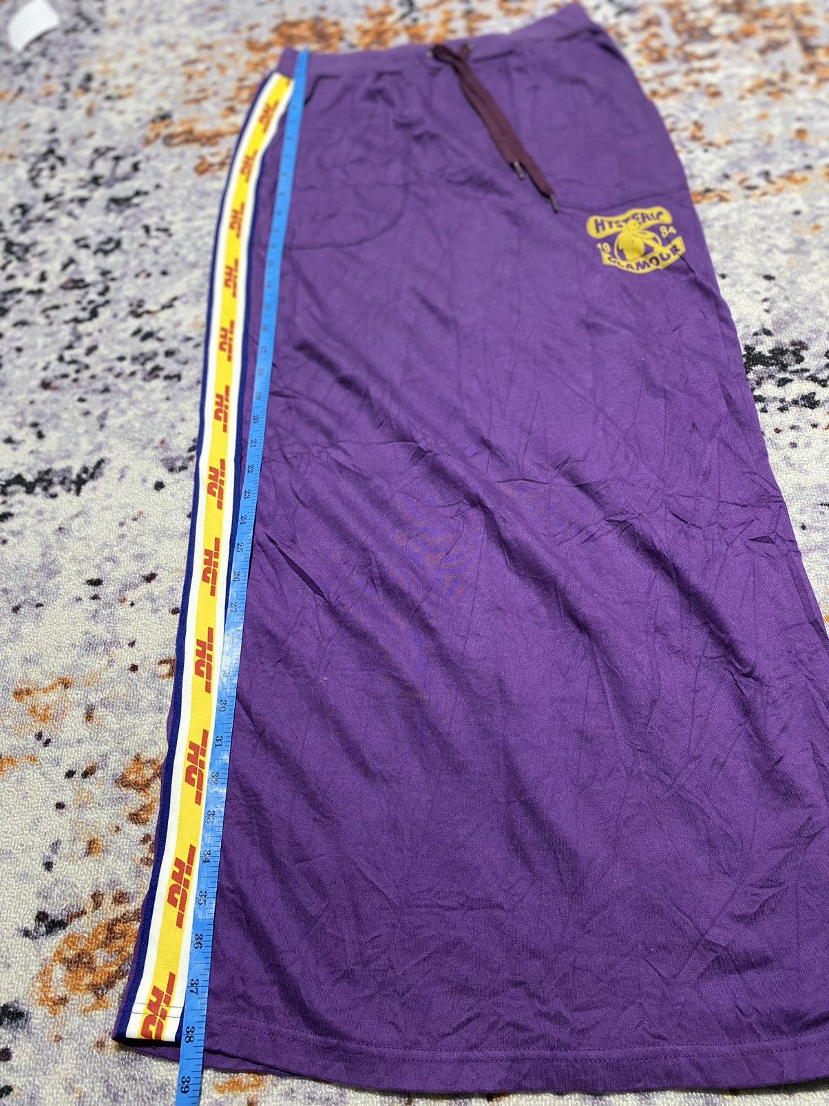 Hysteric Glamour “RARE” Maxi Skirt Hysteric glamour x DHL purple size 27-30 Size 27" / US 4 / IT 40 - 15 Thumbnail