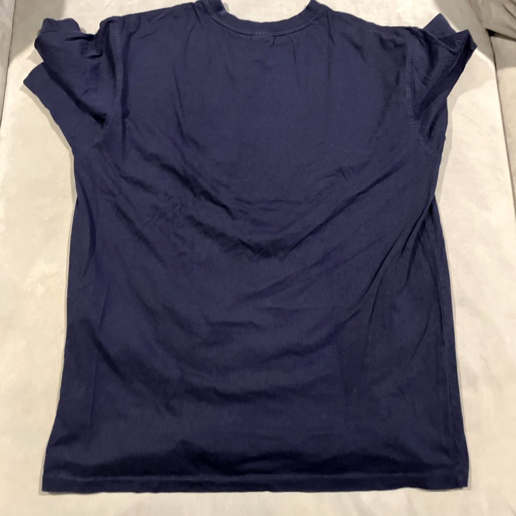 Ecko Unltd. VINTAGE ECKO UNLTD Embroidered Navy T Shirt XXL 2XL Crew Neck Short Sleeve Cotton Men Classic Grunge Hip Hop Punk Retro Style T-Shirt Size US XXL / EU 58 / 5 - 4 Thumbnail