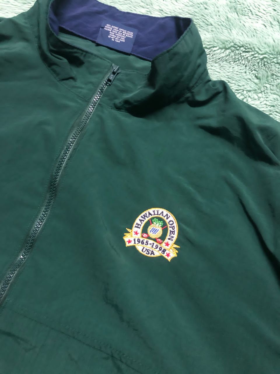Vintage VINTAGE 1998 HAWAIIAN OPEN WAIALAE CC LIGHT JACKET OVERSIZED Size US XXL / EU 58 / 5 - 4 Thumbnail