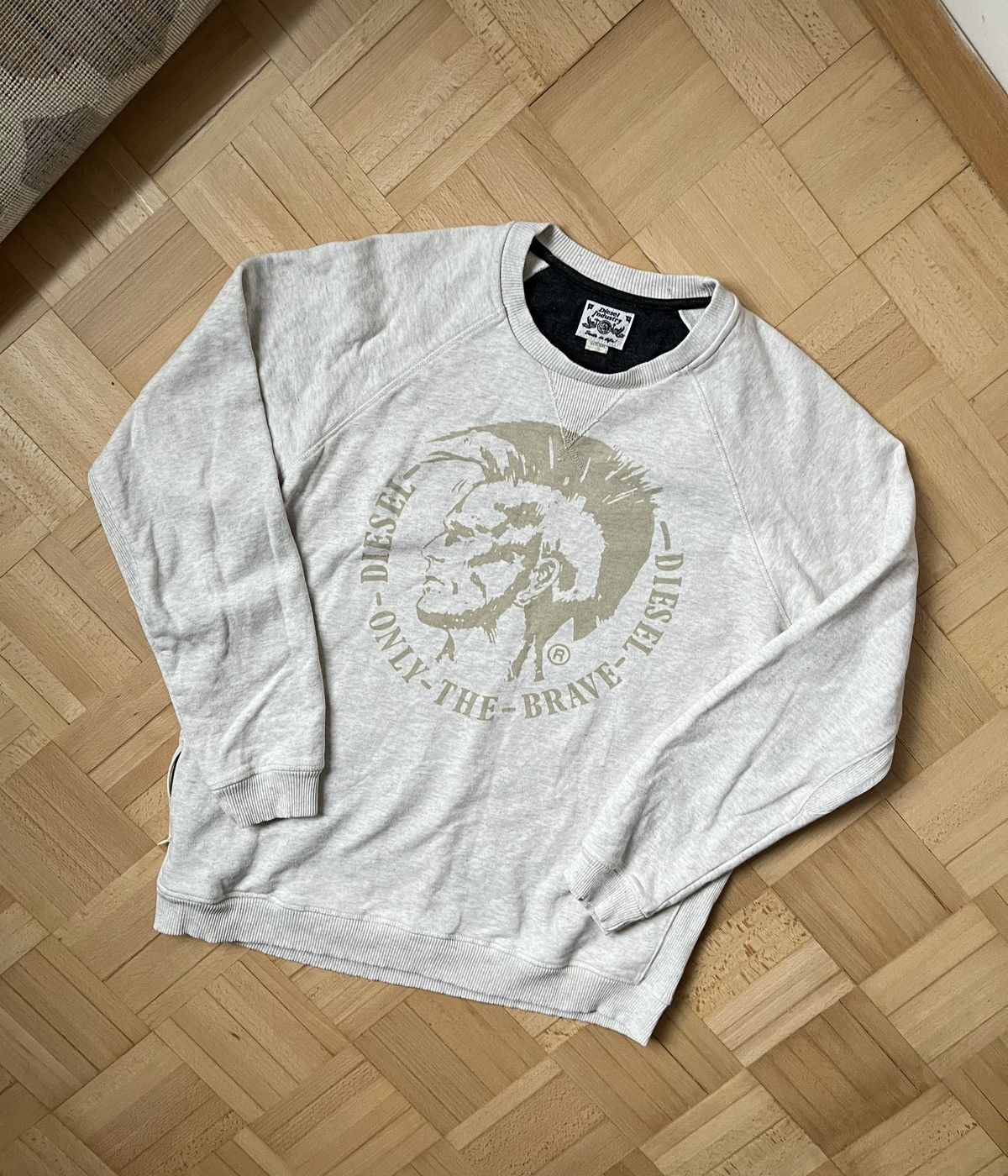 Diesel × Vintage Diesel vintage sweatshirt Y2K crewneck rare Size US L / EU 52-54 / 3 - 1 Thumbnail