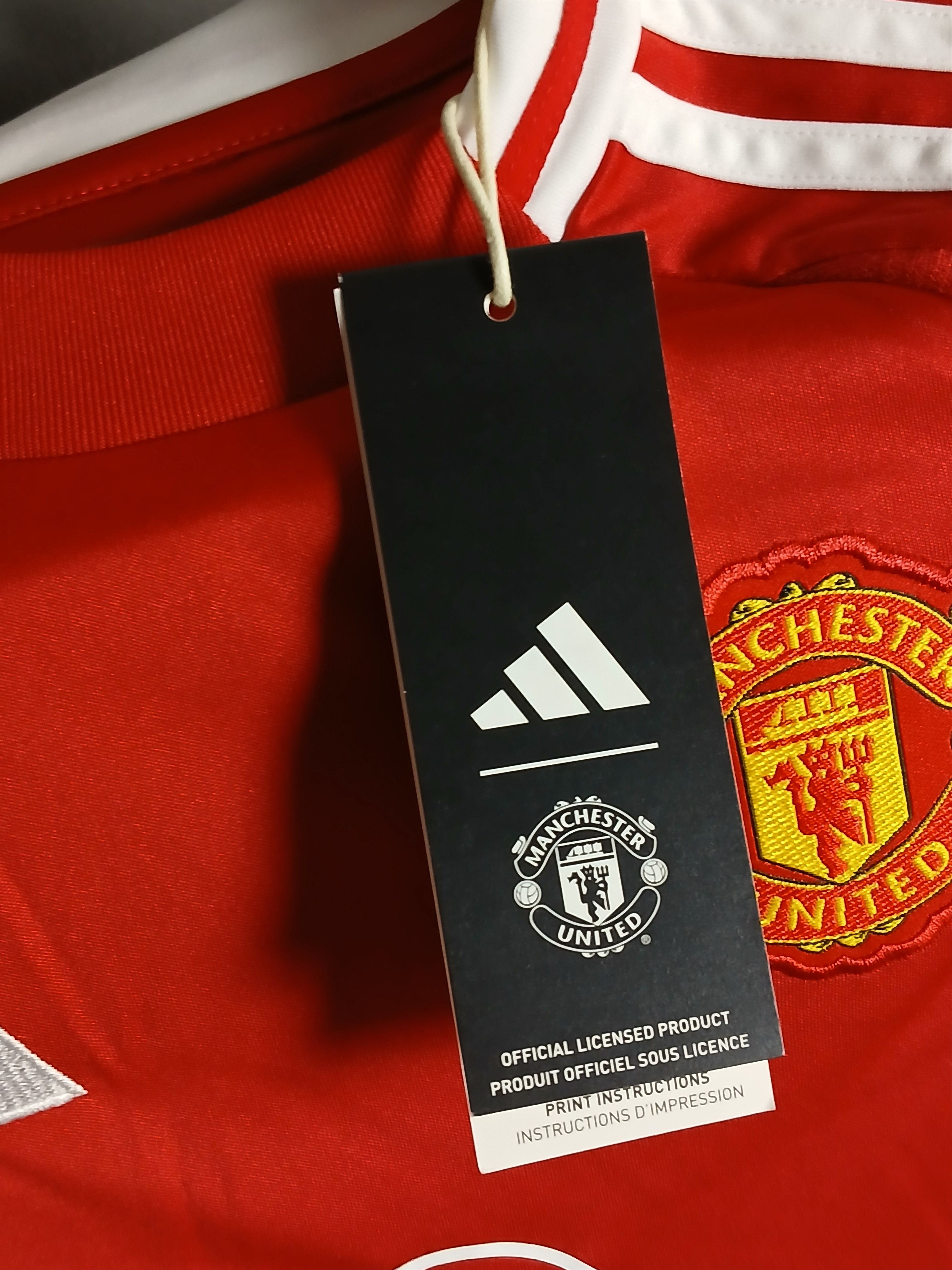 Adidas KIDS Manchester United 24/25 Home Football Jersey T-Shirt Size US XS / EU 42 / 0 - 10 Thumbnail
