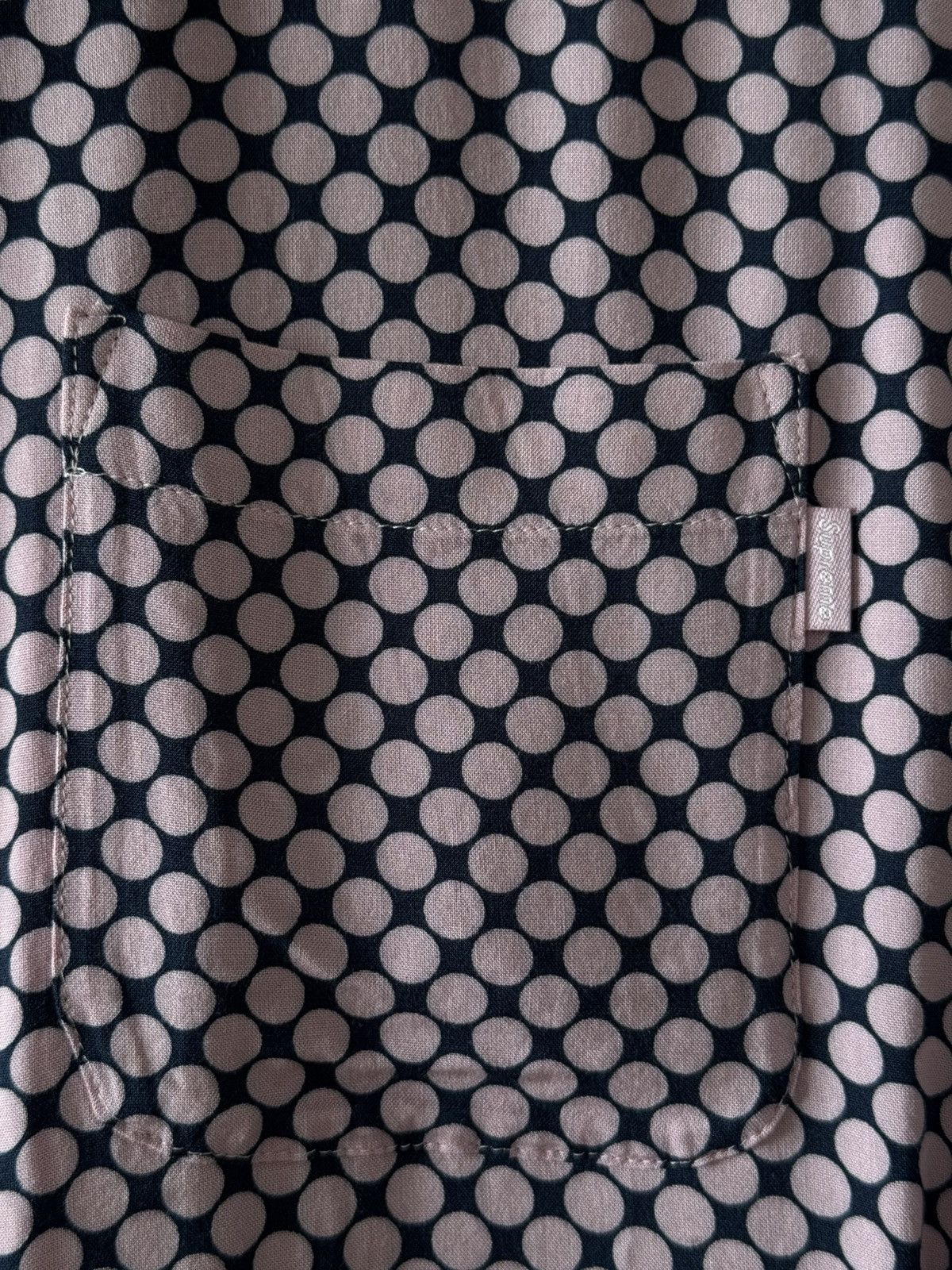 Supreme Compact dot rayon S/S shirt Size US M / EU 48-50 / 2 - 3 Thumbnail